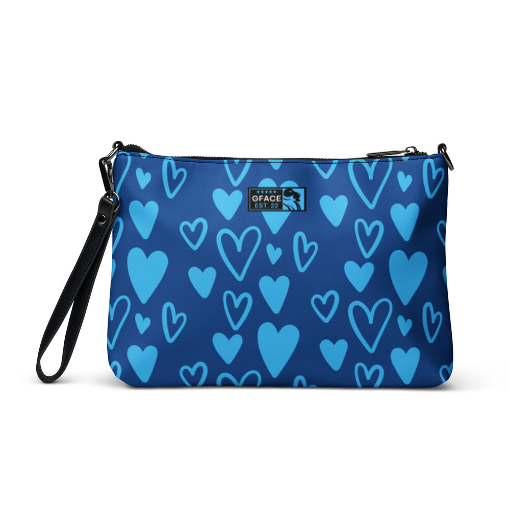 GFACE Blue hearts Crossbody bag