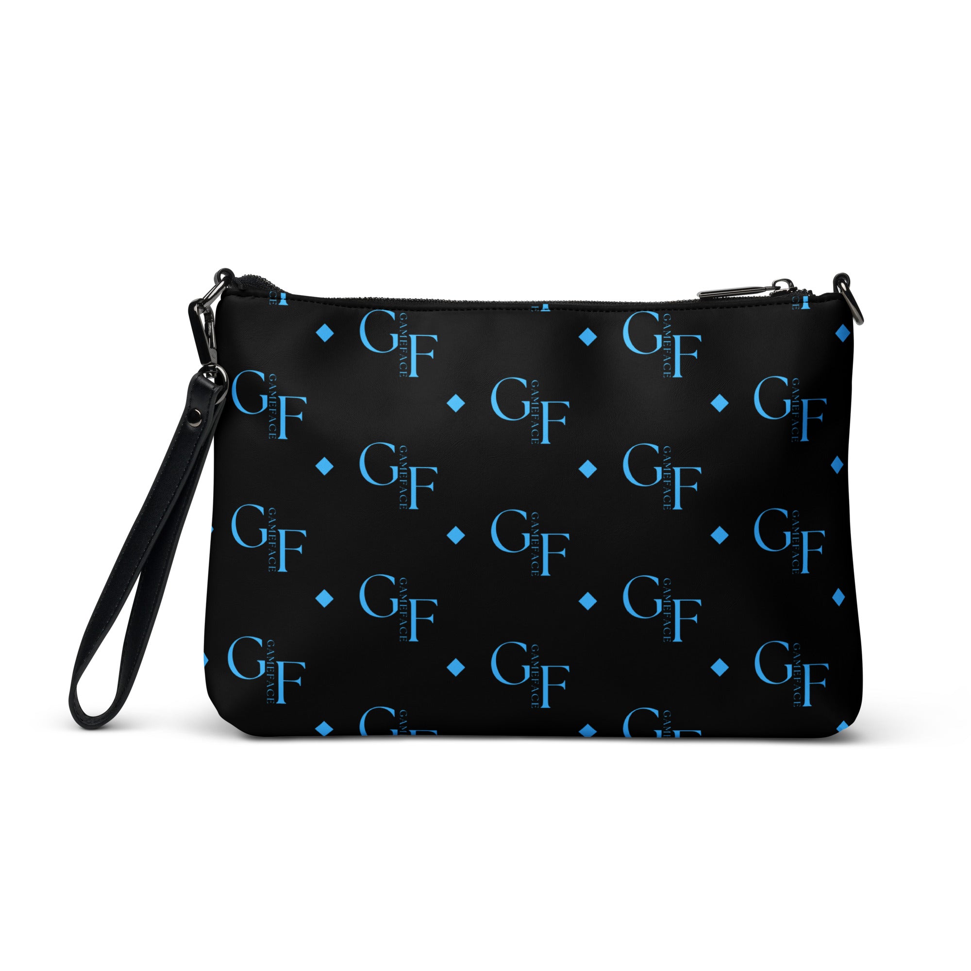 Gface blue small print Crossbody bag