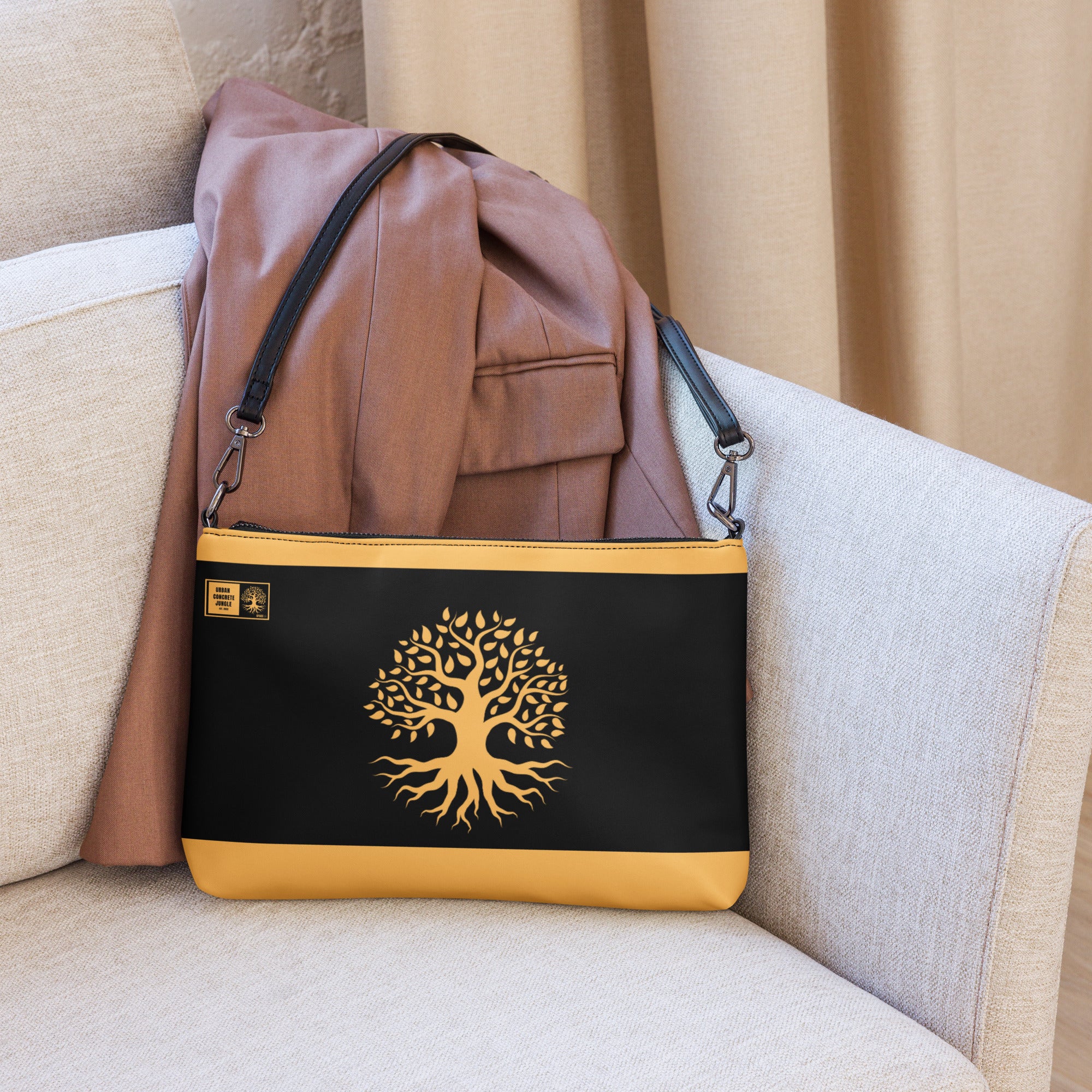 Crossbody bag Gface Gold Urban Concrete Jungle