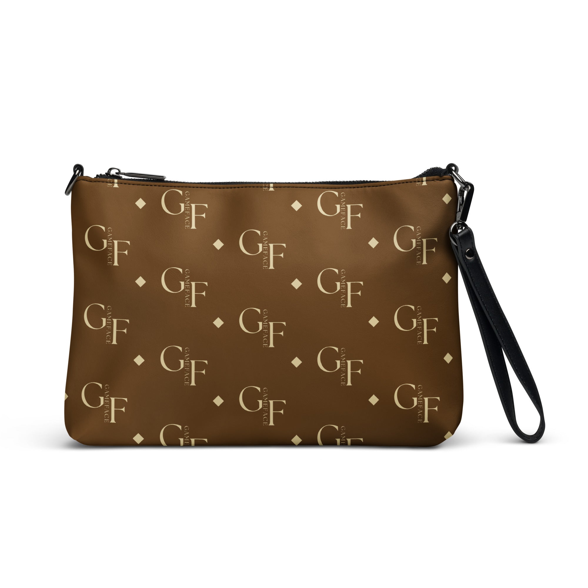 Gface gold small print Crossbody bag