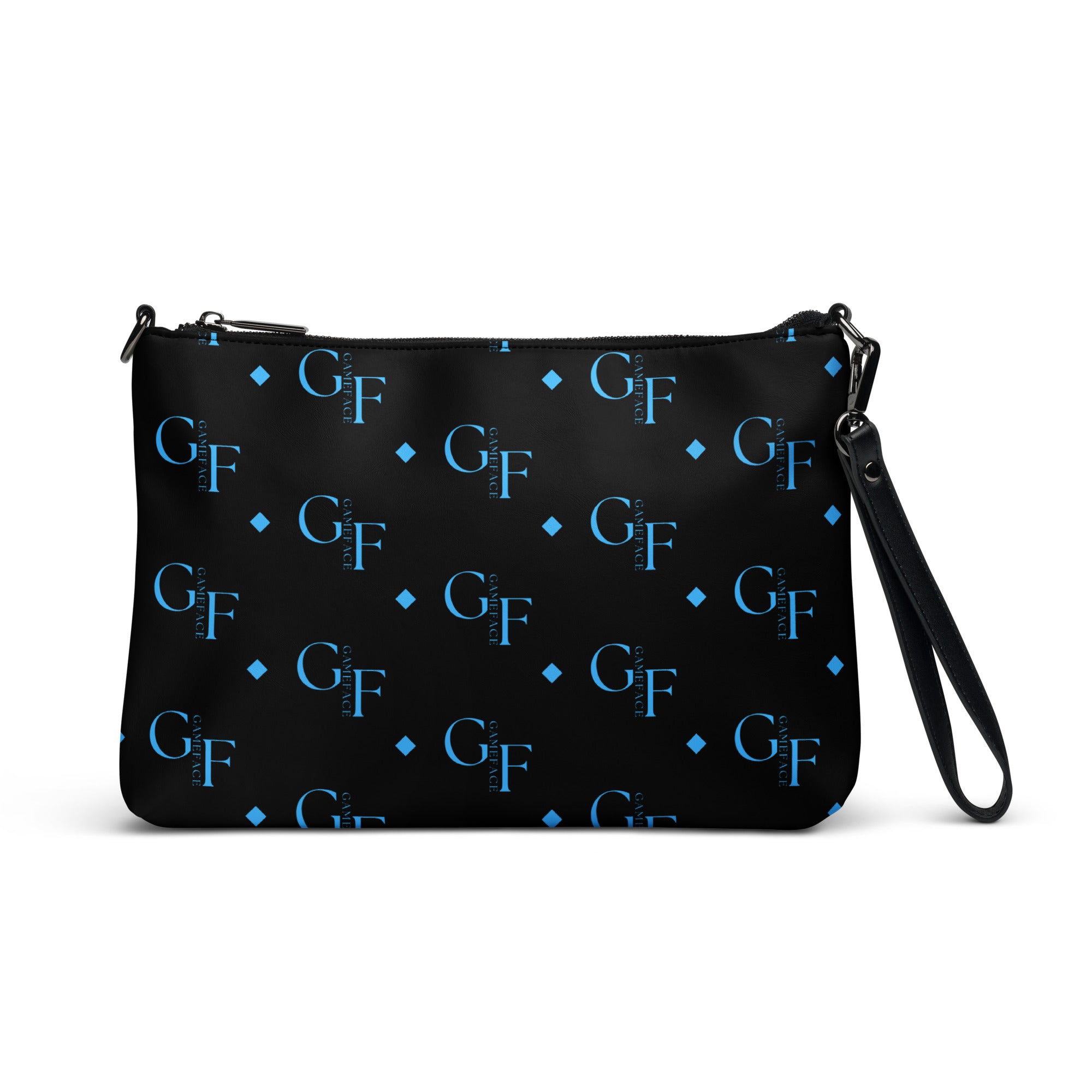 Gface blue small print Crossbody bag