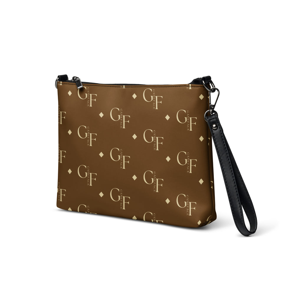 Gface gold small print Crossbody bag