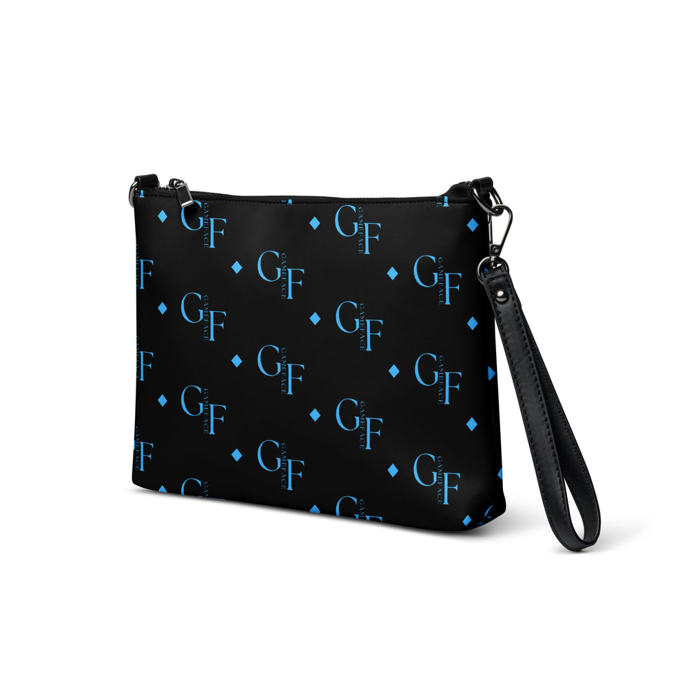 Gface blue small print Crossbody bag