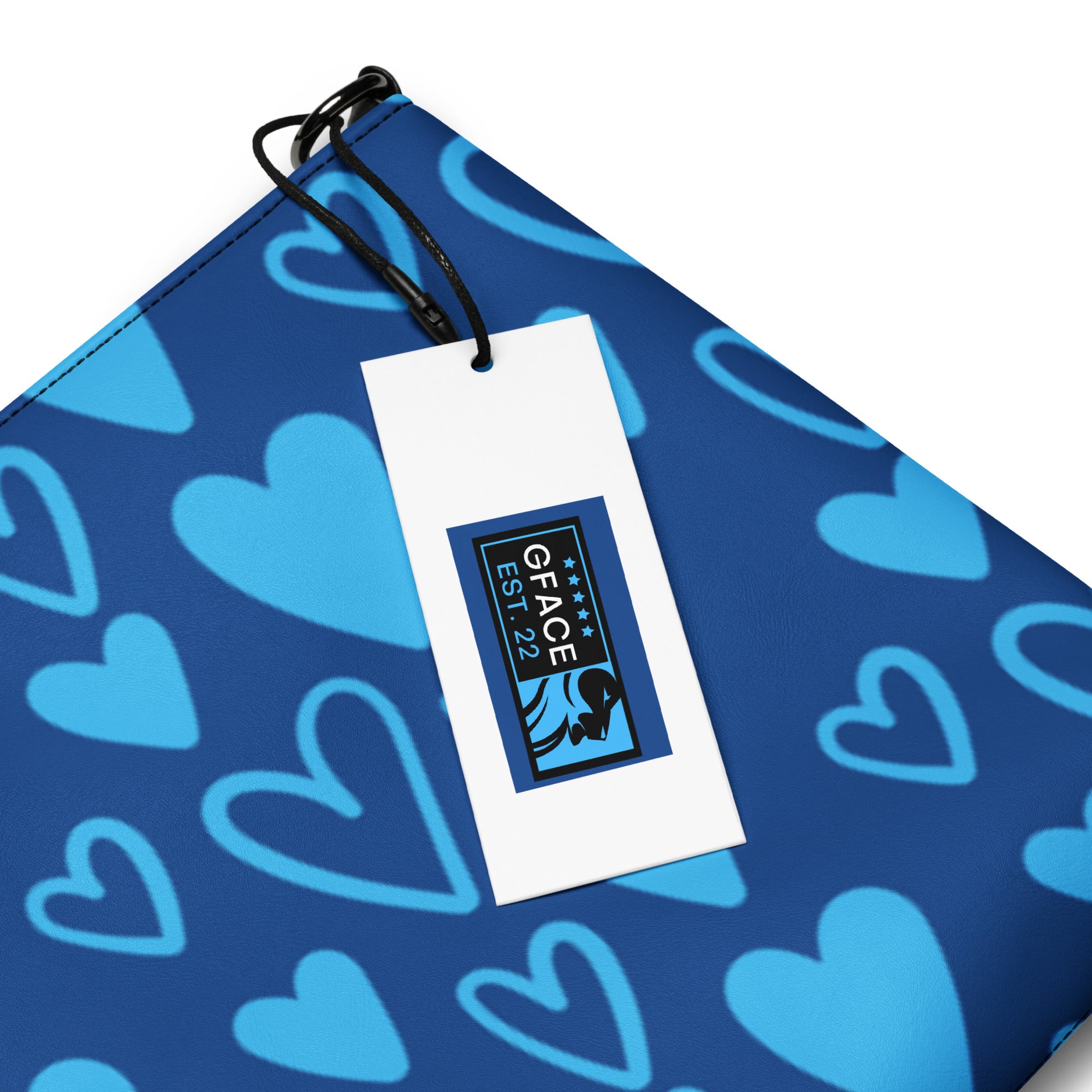 GFACE Blue hearts Crossbody bag