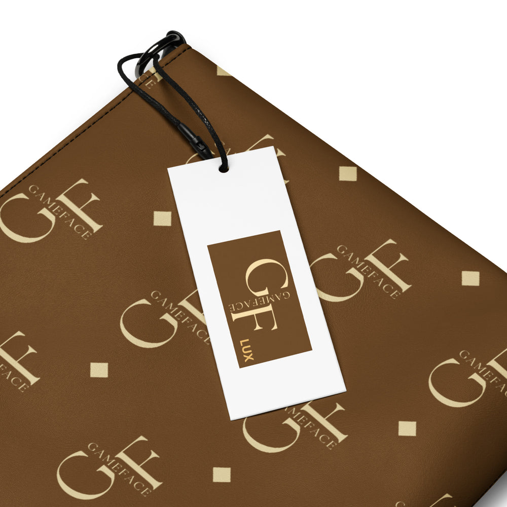 Gface gold small print Crossbody bag