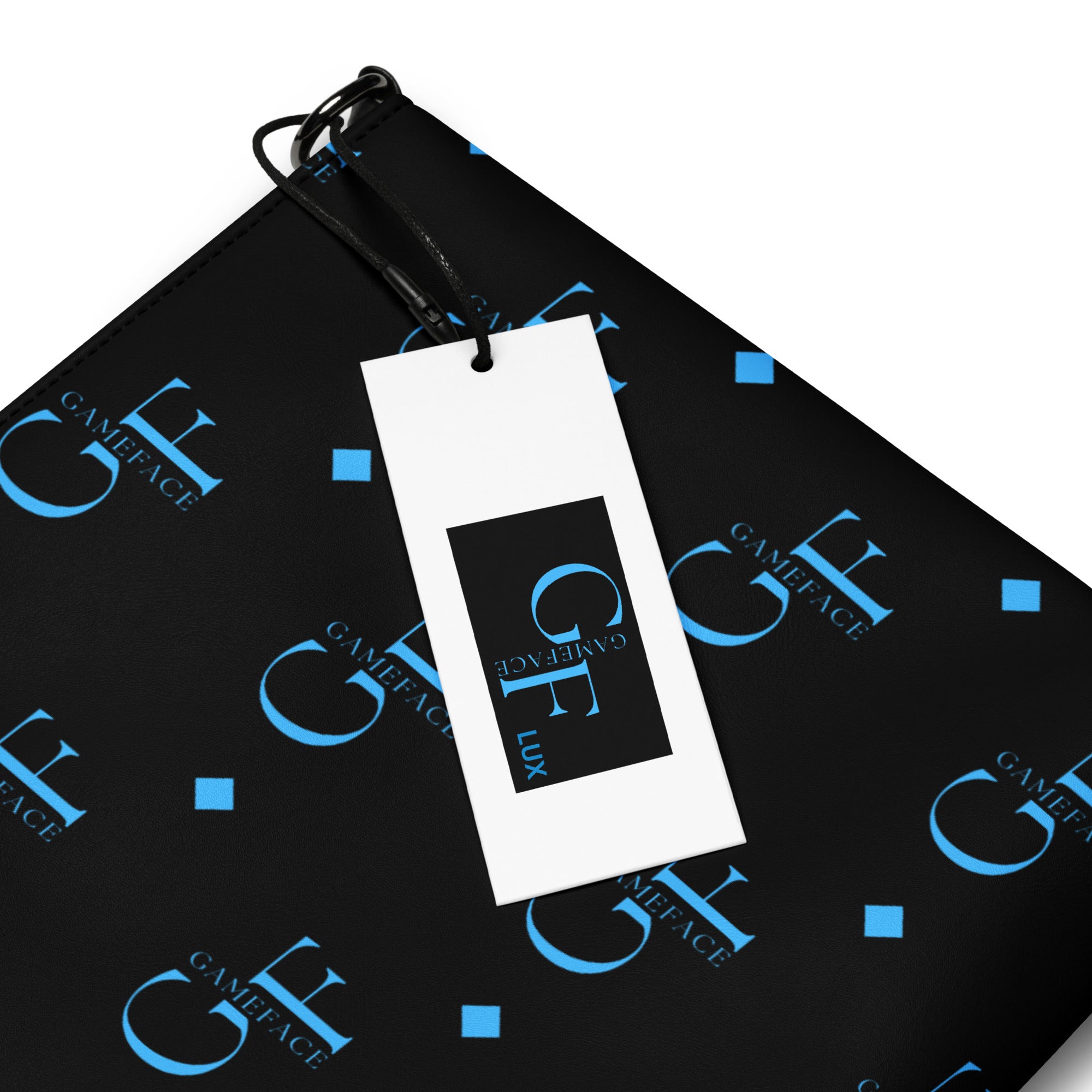 Gface blue small print Crossbody bag