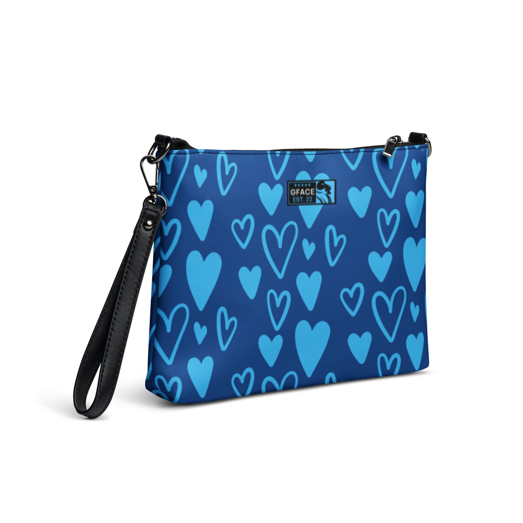 GFACE Blue hearts Crossbody bag