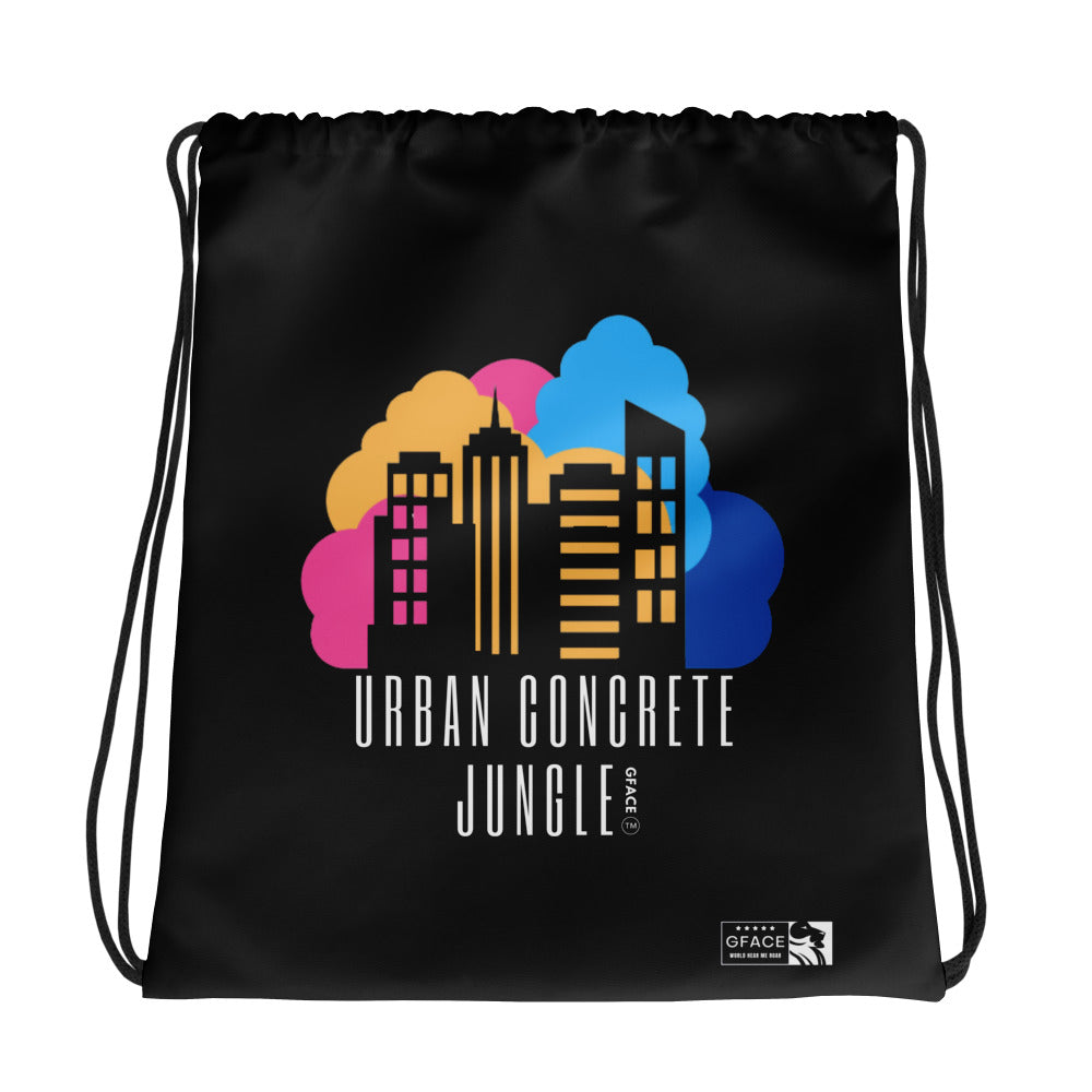 GFACE Drawstring bag Urban Concrete Jungle