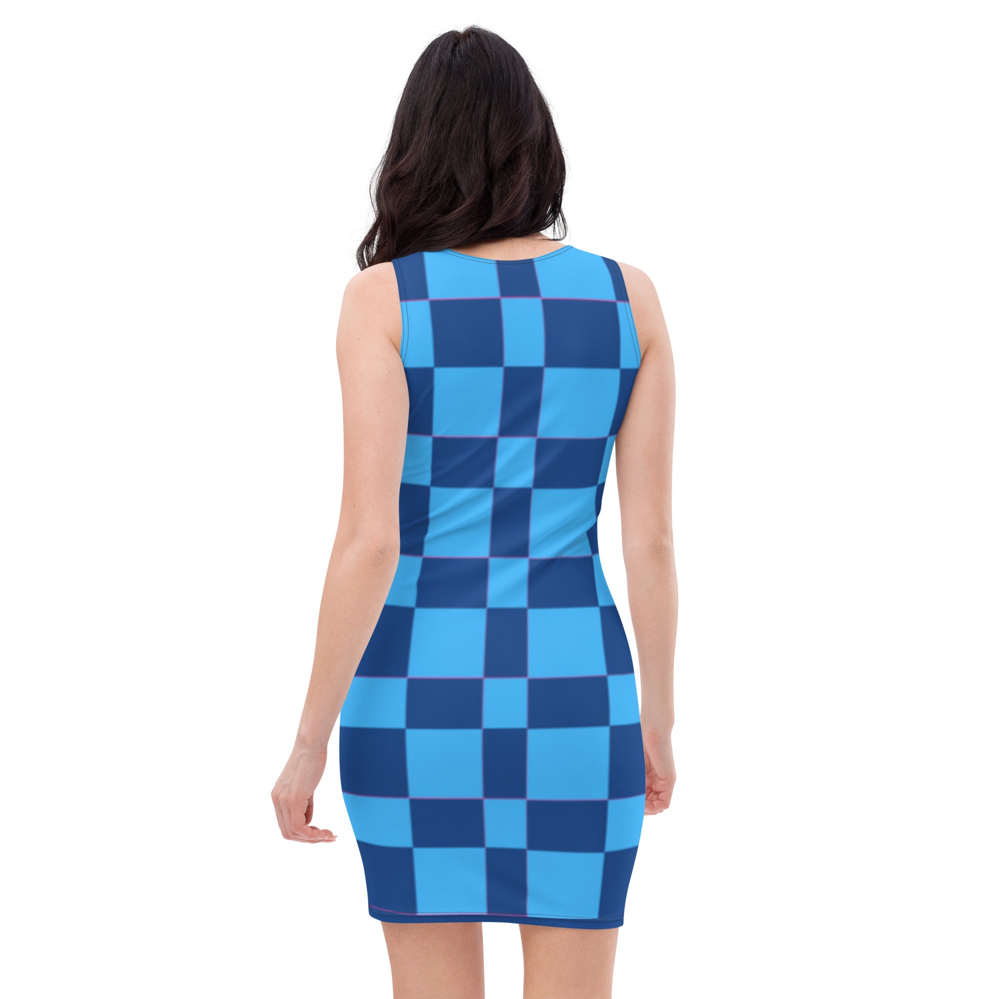 Blue Checker GFACE Swag Dress limited