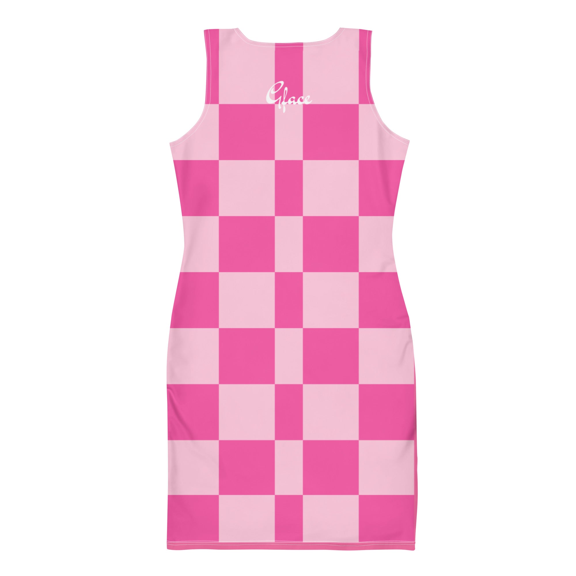 Pink Checker GFACE Swag Dress Dress limited