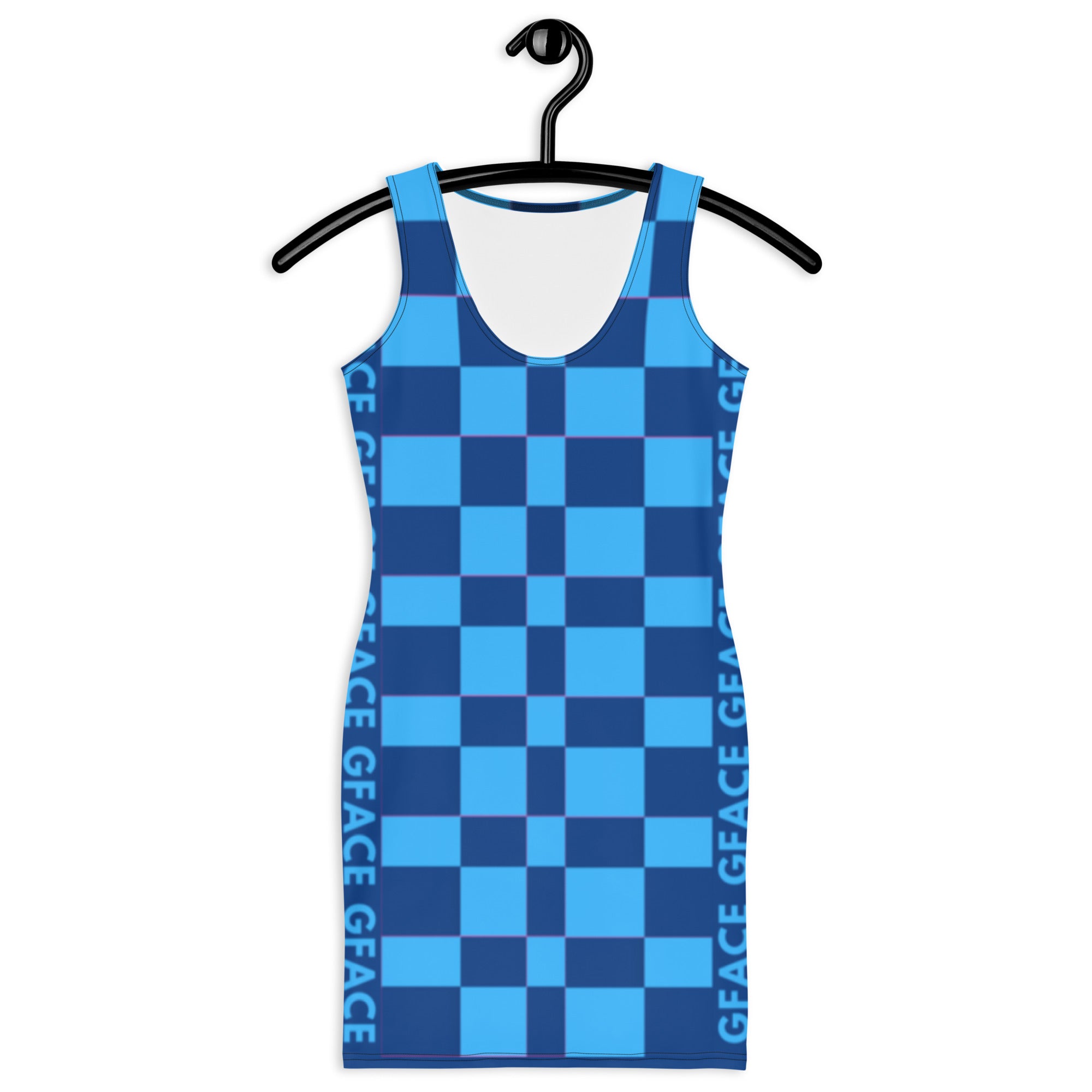 Blue Checker GFACE Swag Dress limited