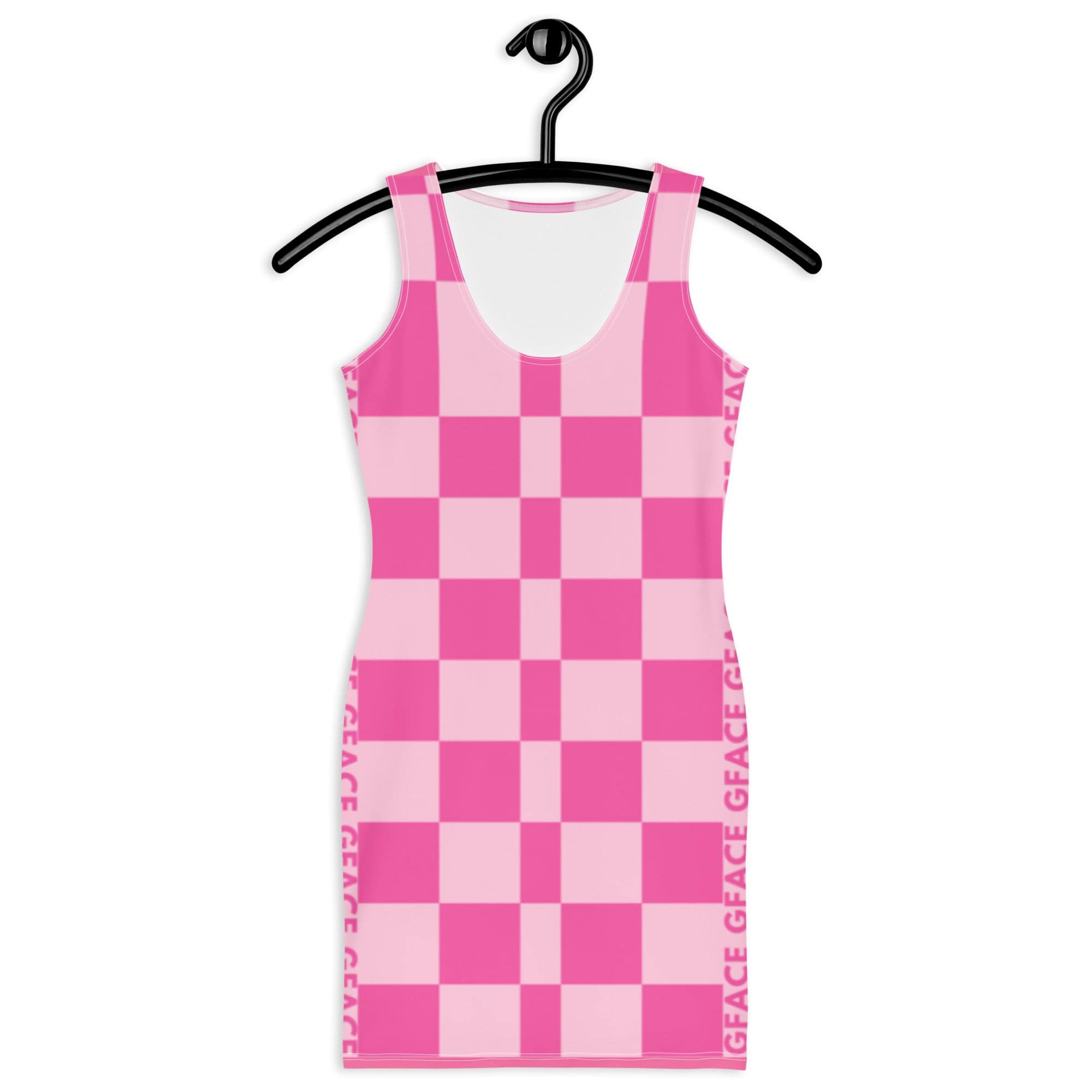 Pink Checker GFACE Swag Dress limited