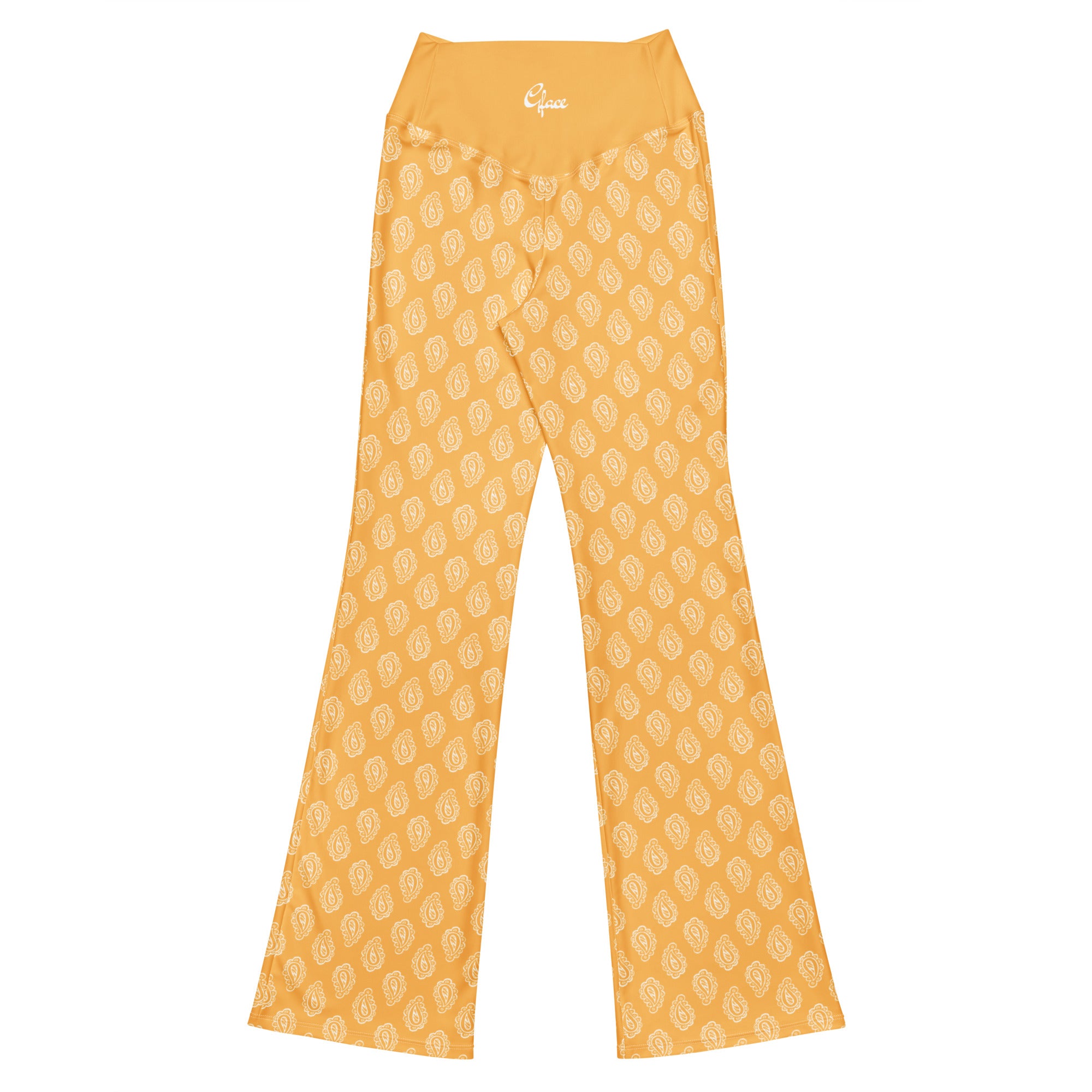 Gface Gold Bandana Flare leggings