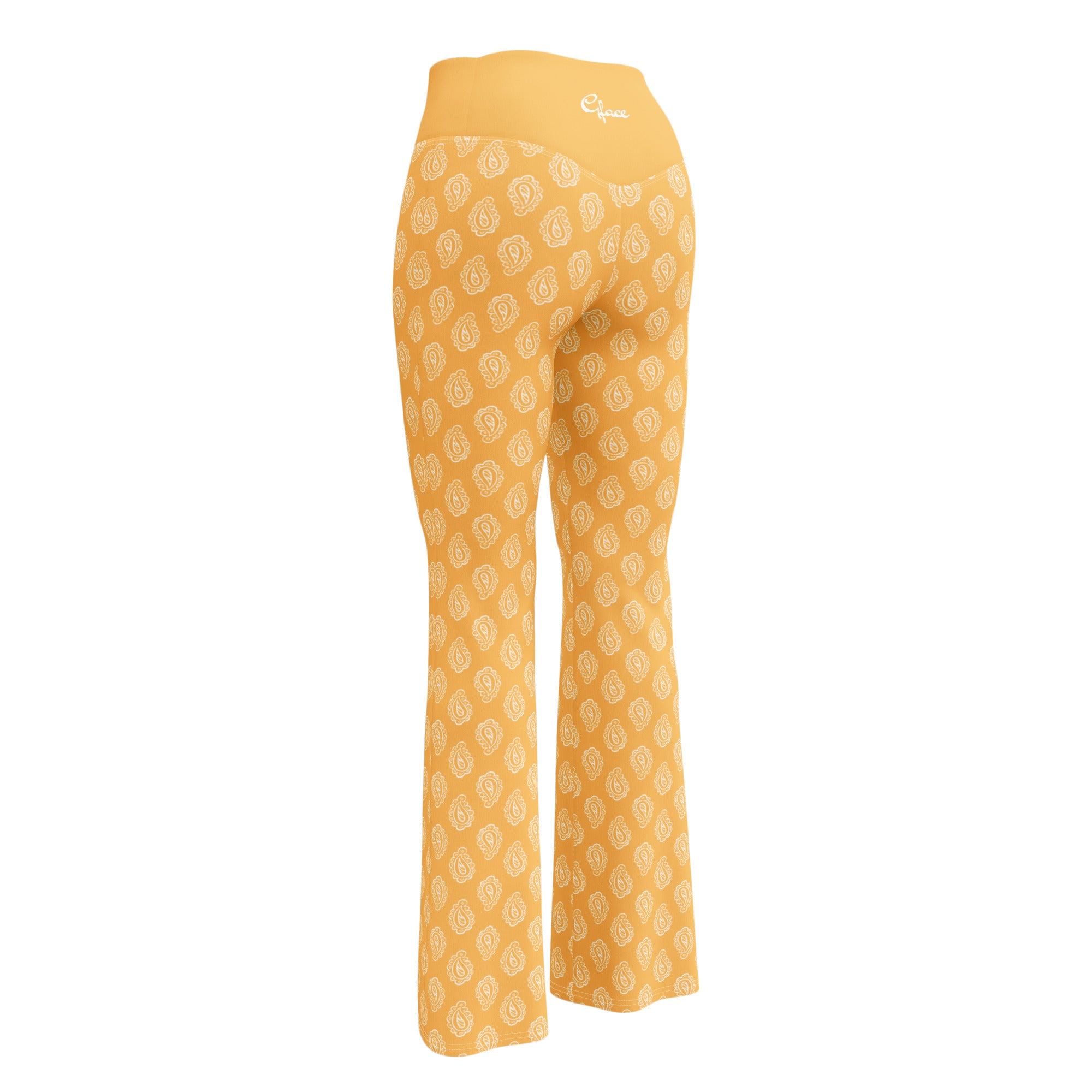 Gface Gold Bandana Flare leggings