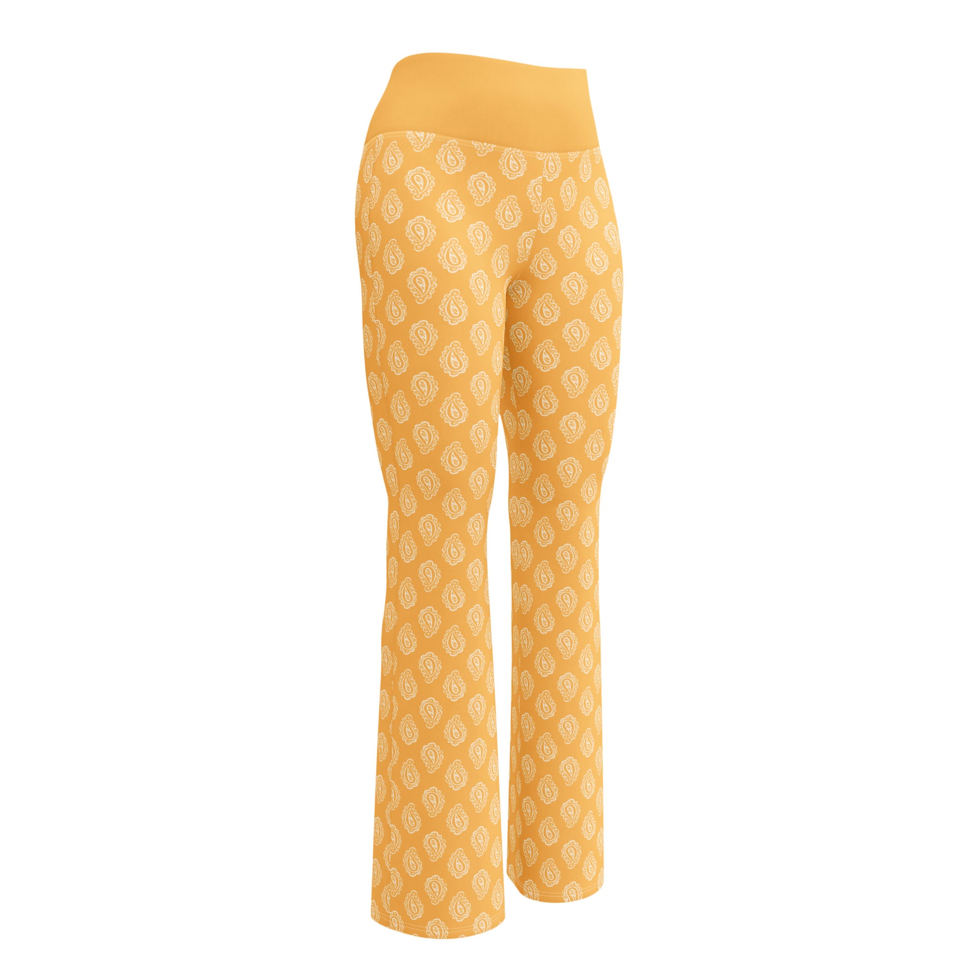 Gface Gold Bandana Flare leggings