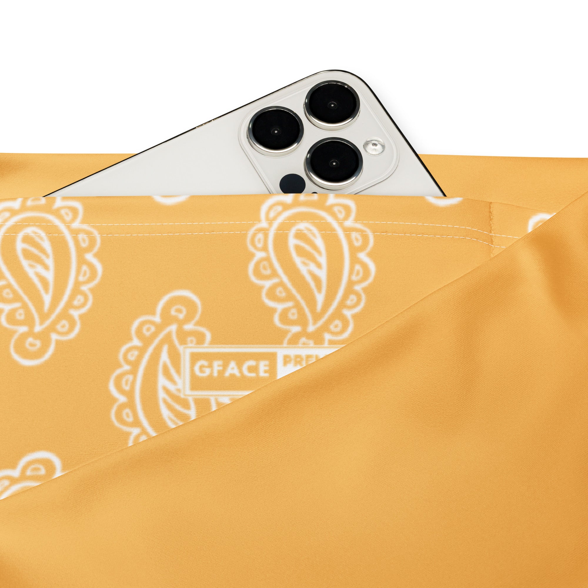 Gface Gold Bandana Flare leggings