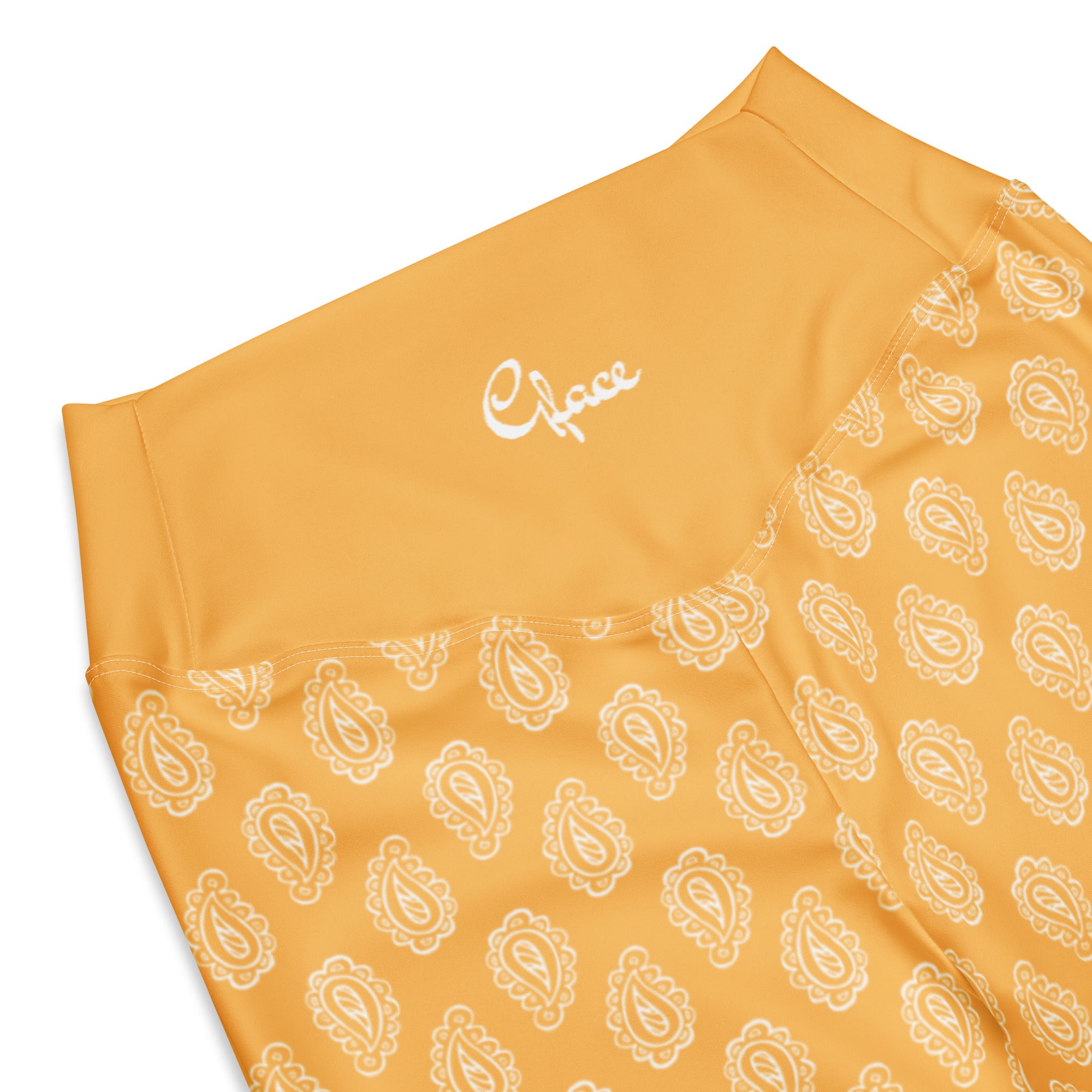 Gface Gold Bandana Flare leggings