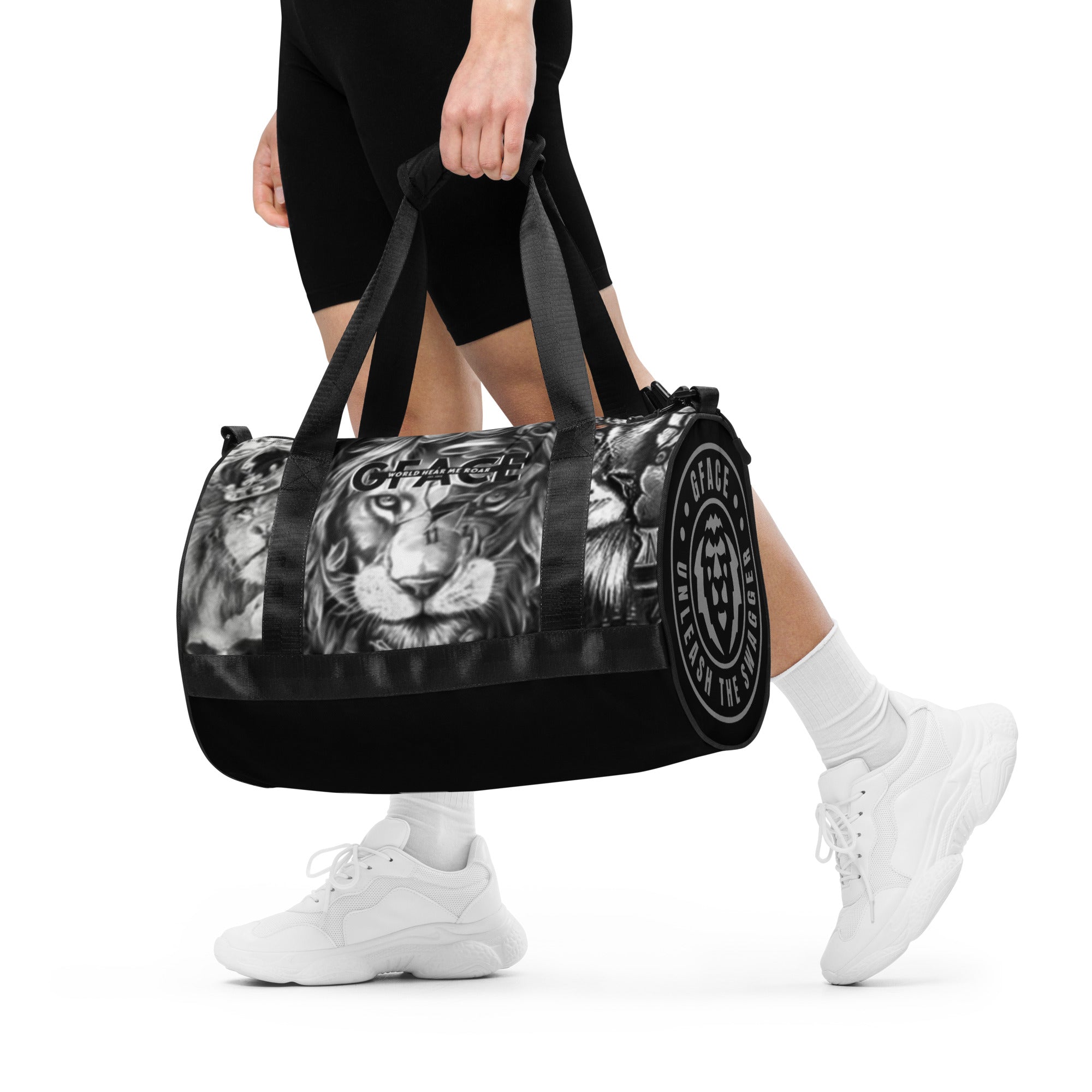 Gface Tattoo print gym bag