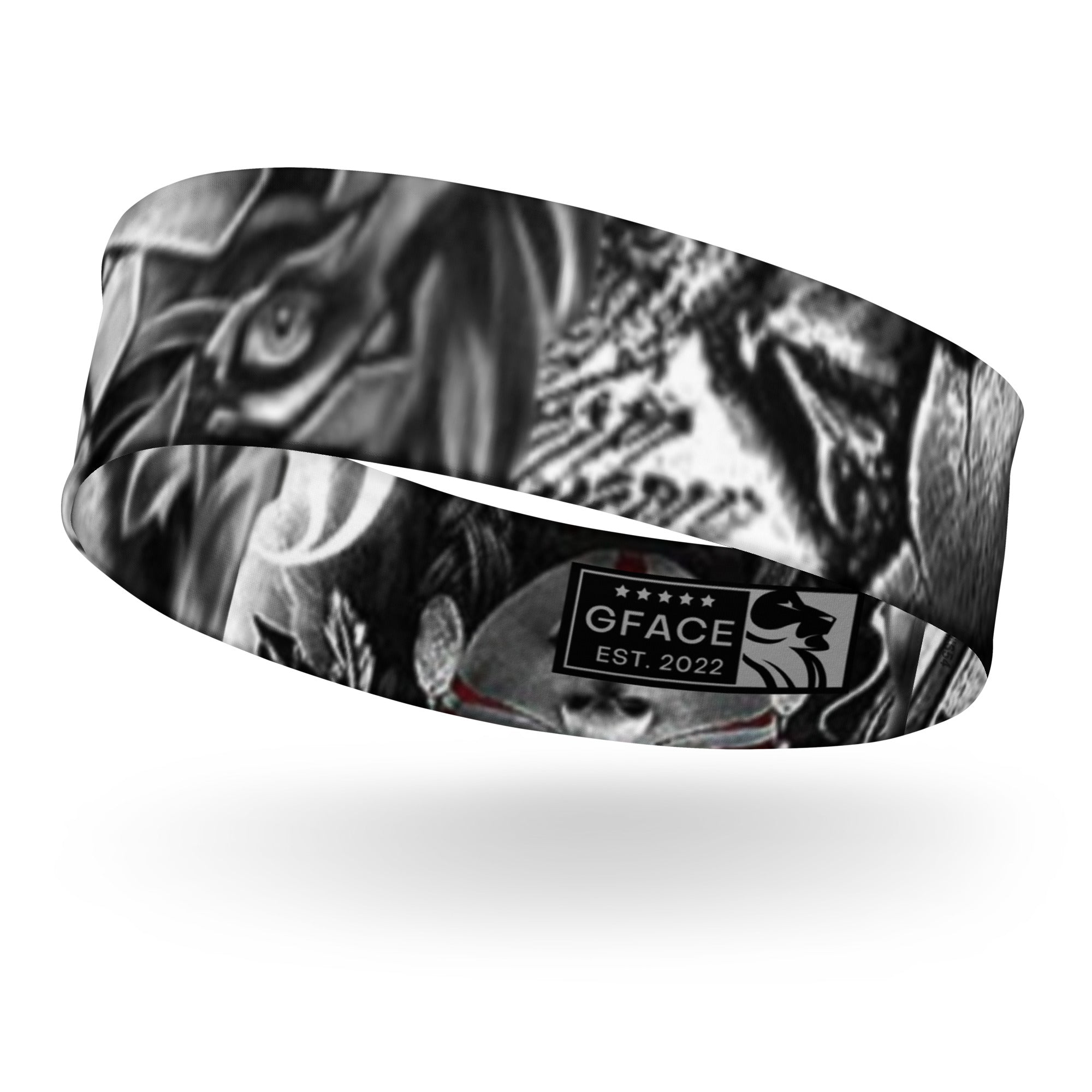 GFACE Headband Patriot Print