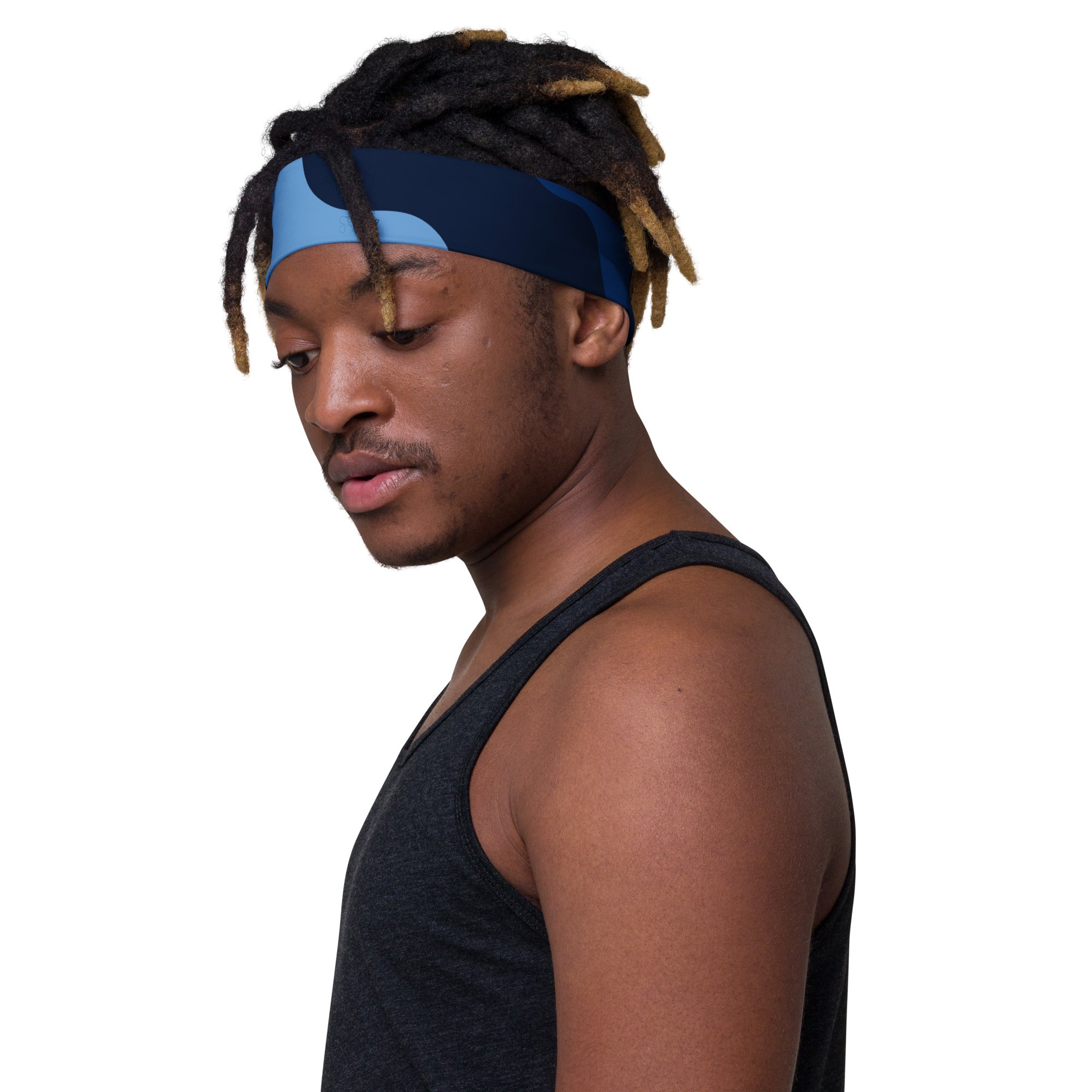 Gface Abstract Blue Headband