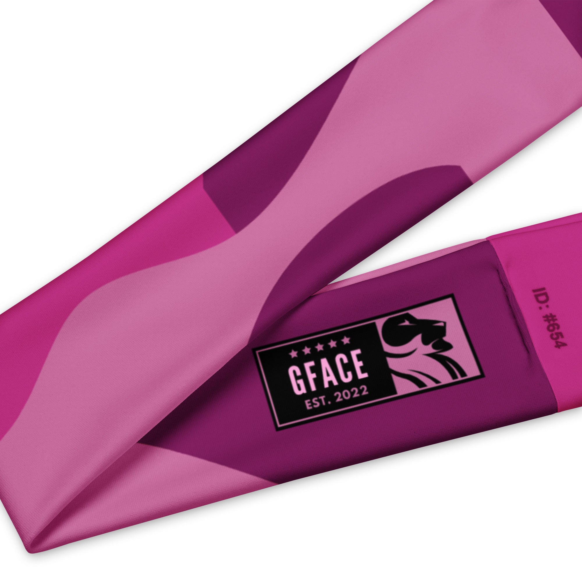 Gface Headband Pink Abstract