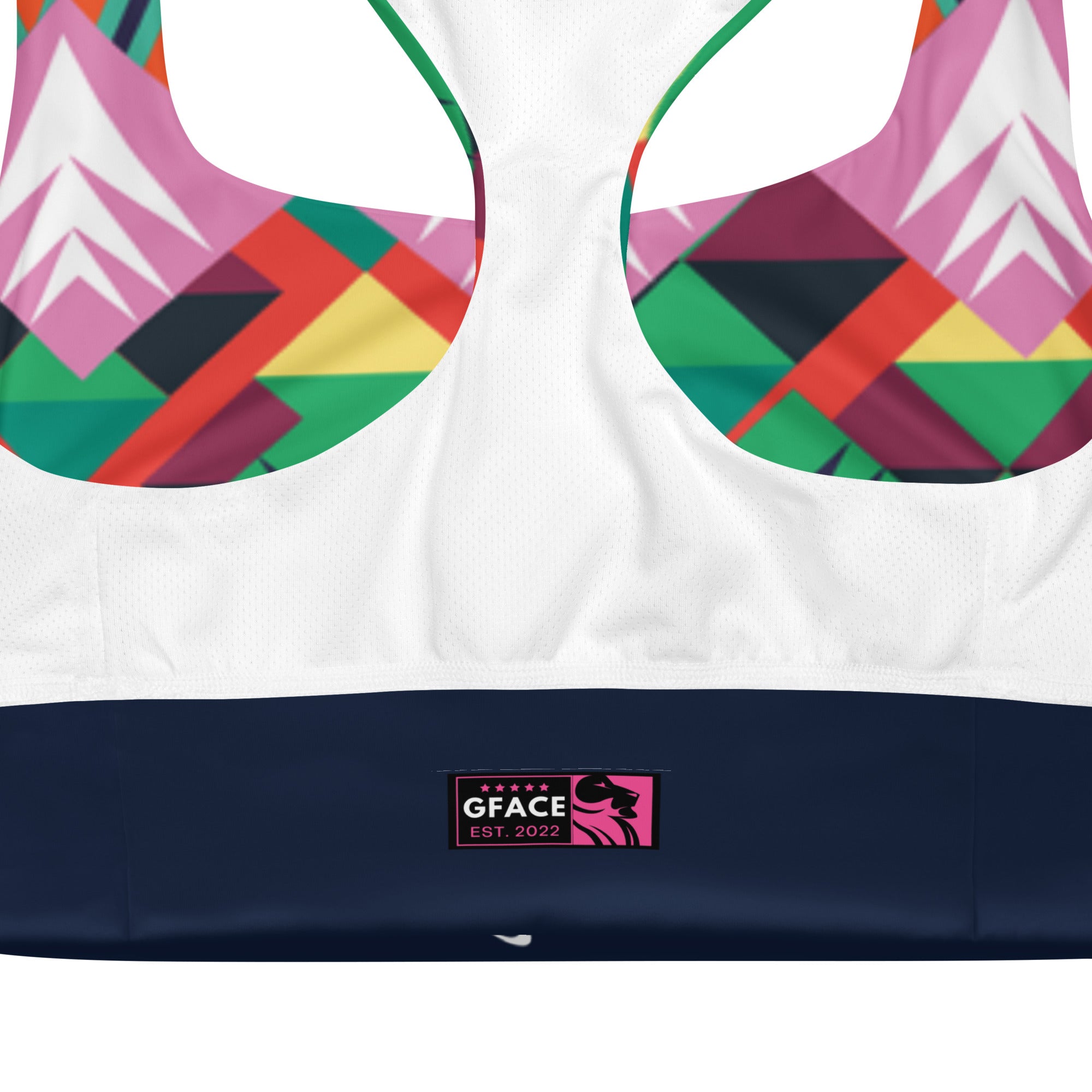 Gface Abstract Longline sports bra limited