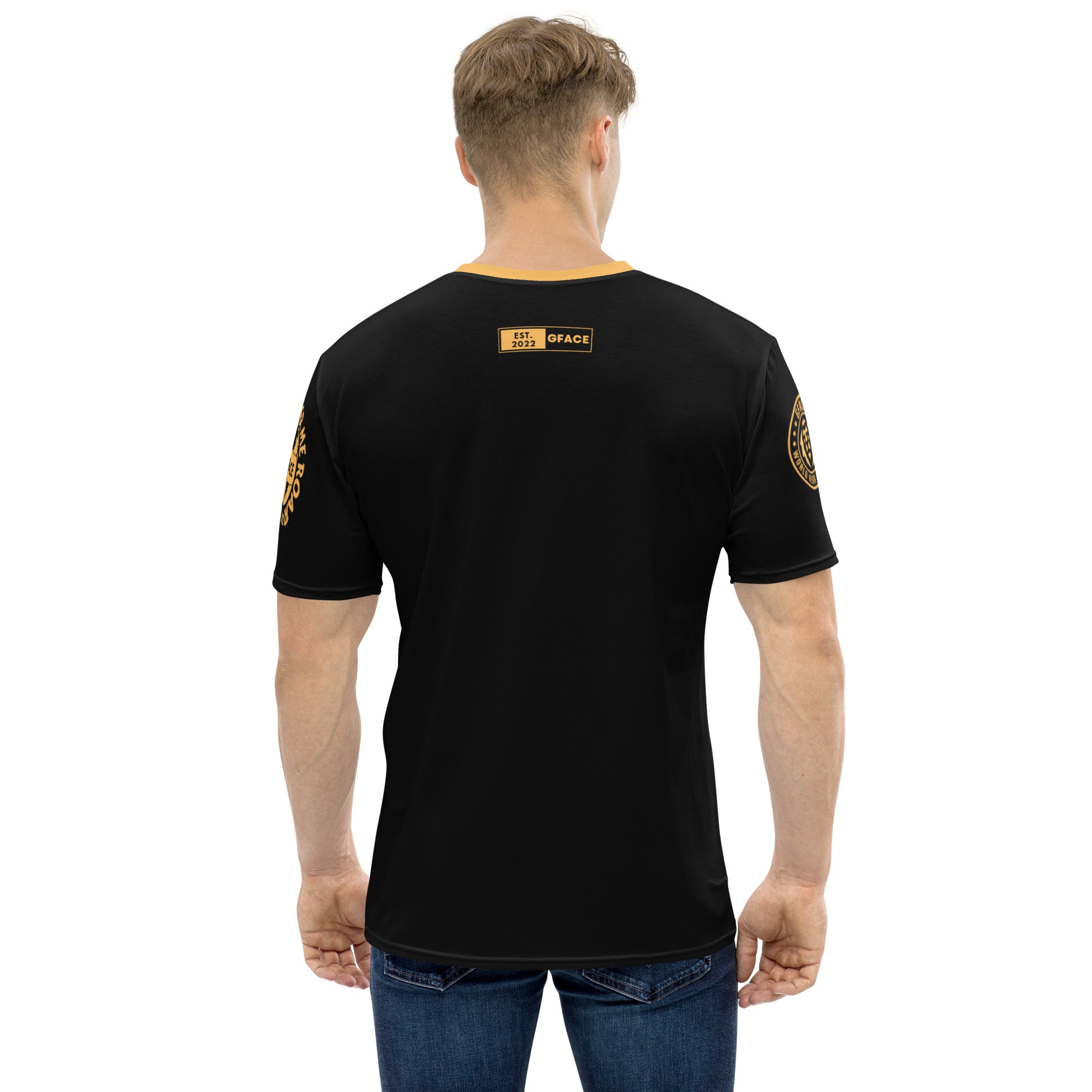 Gface Origional Men's t-shirt Gold logo