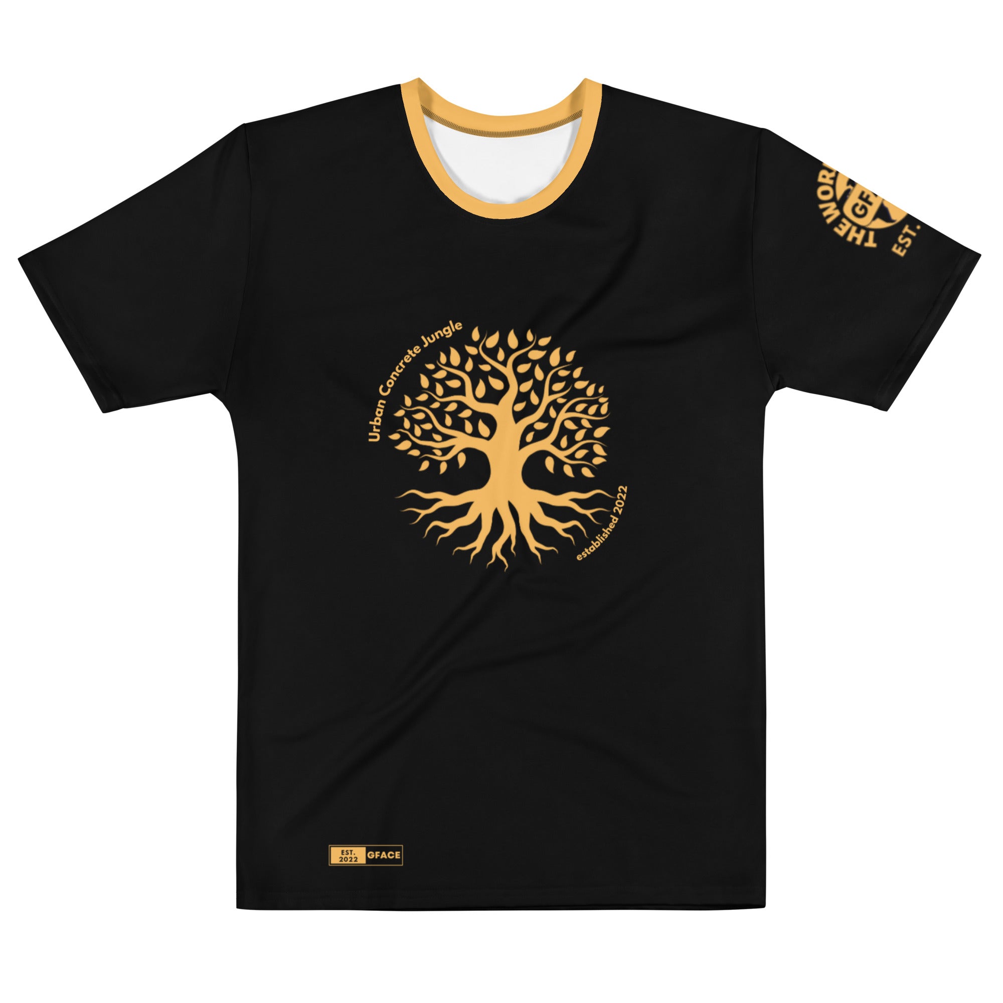 Men's t-shirt Gface Gold Urban Concrete Jungle