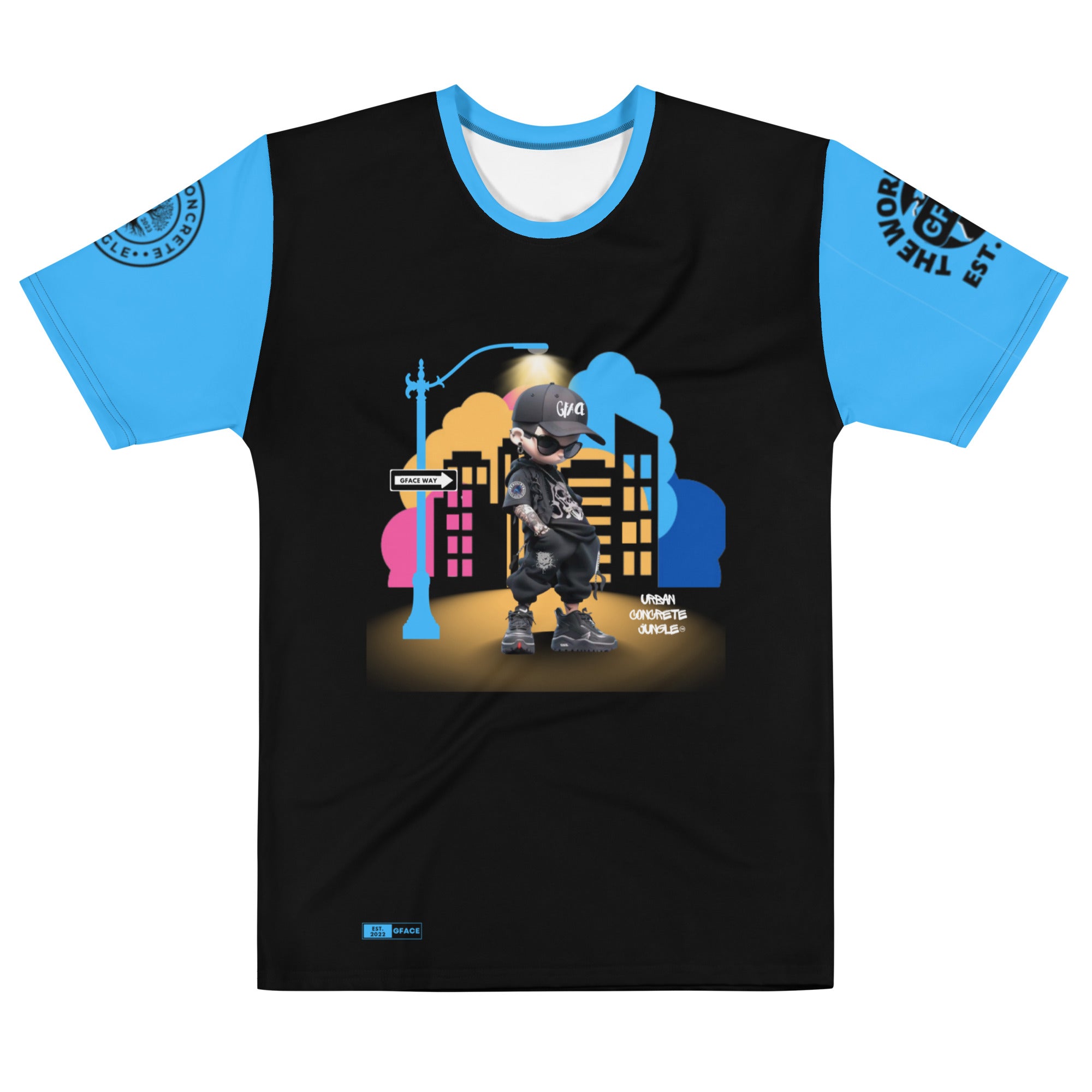 Men's t-shirt GFACE GUY Swagger Urban Concrete Jungle