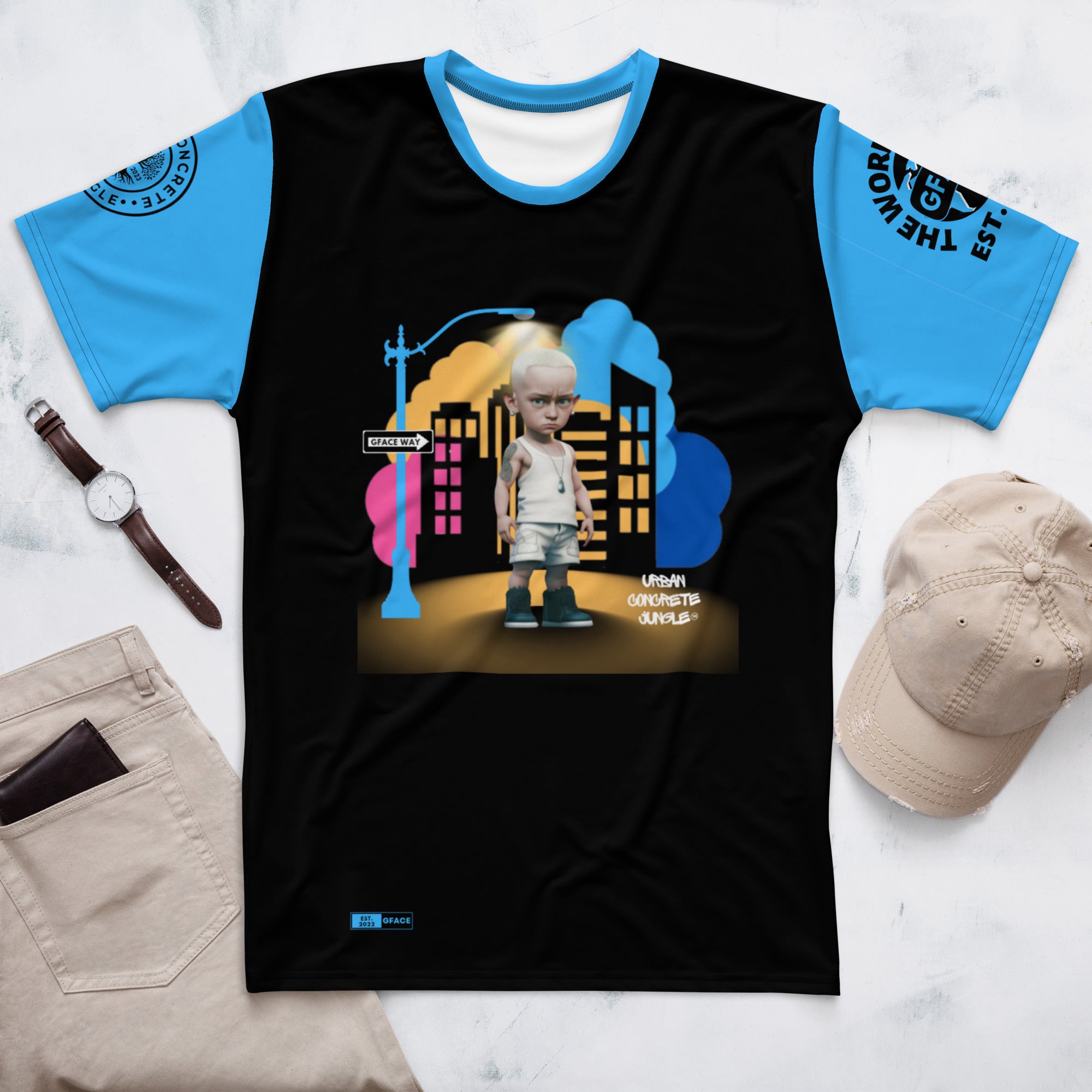 Men's t-shirt Gface ICON 5 Urban Concrete Jungle