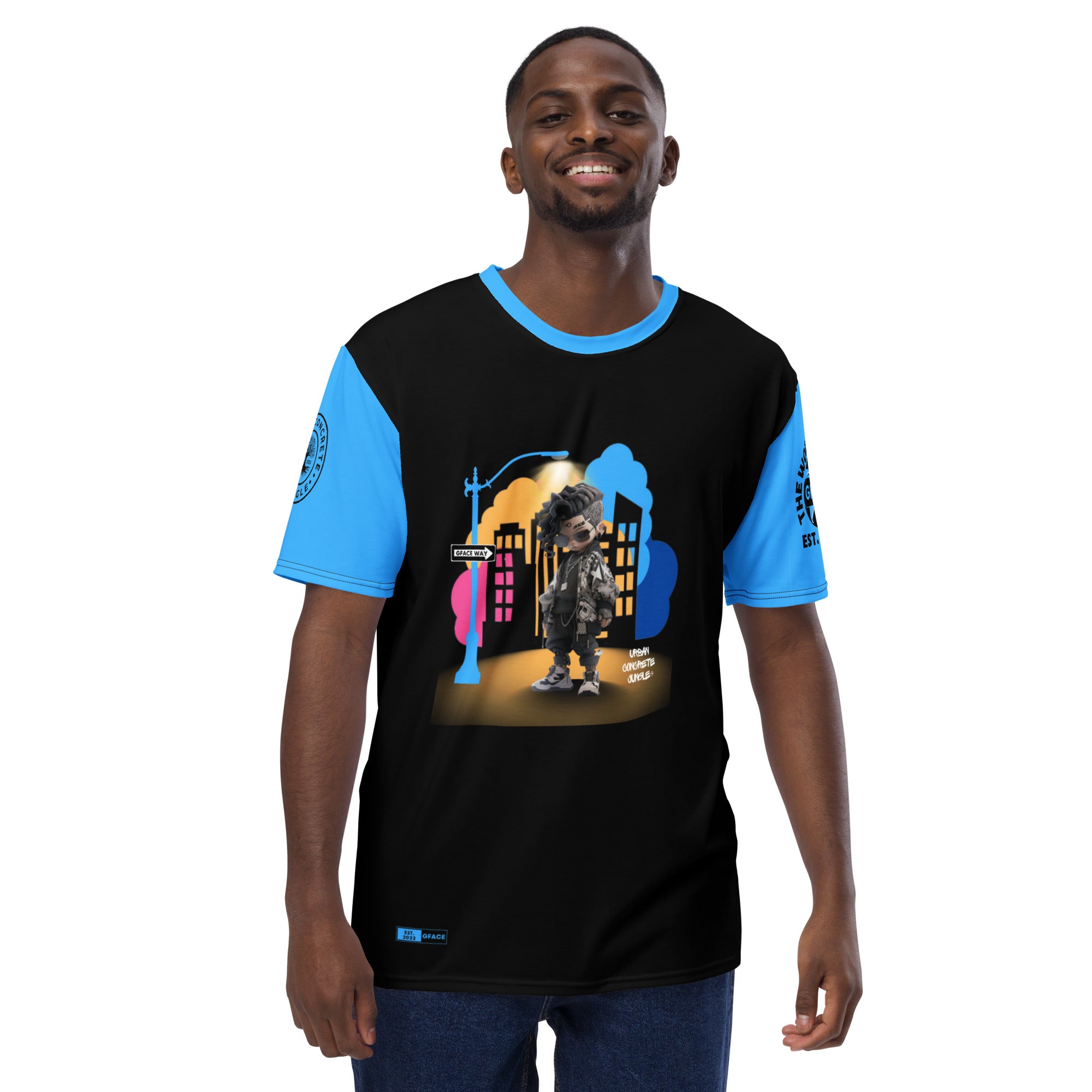 Men's t-shirt Gface Guy Chill Urban Concrete Jungle