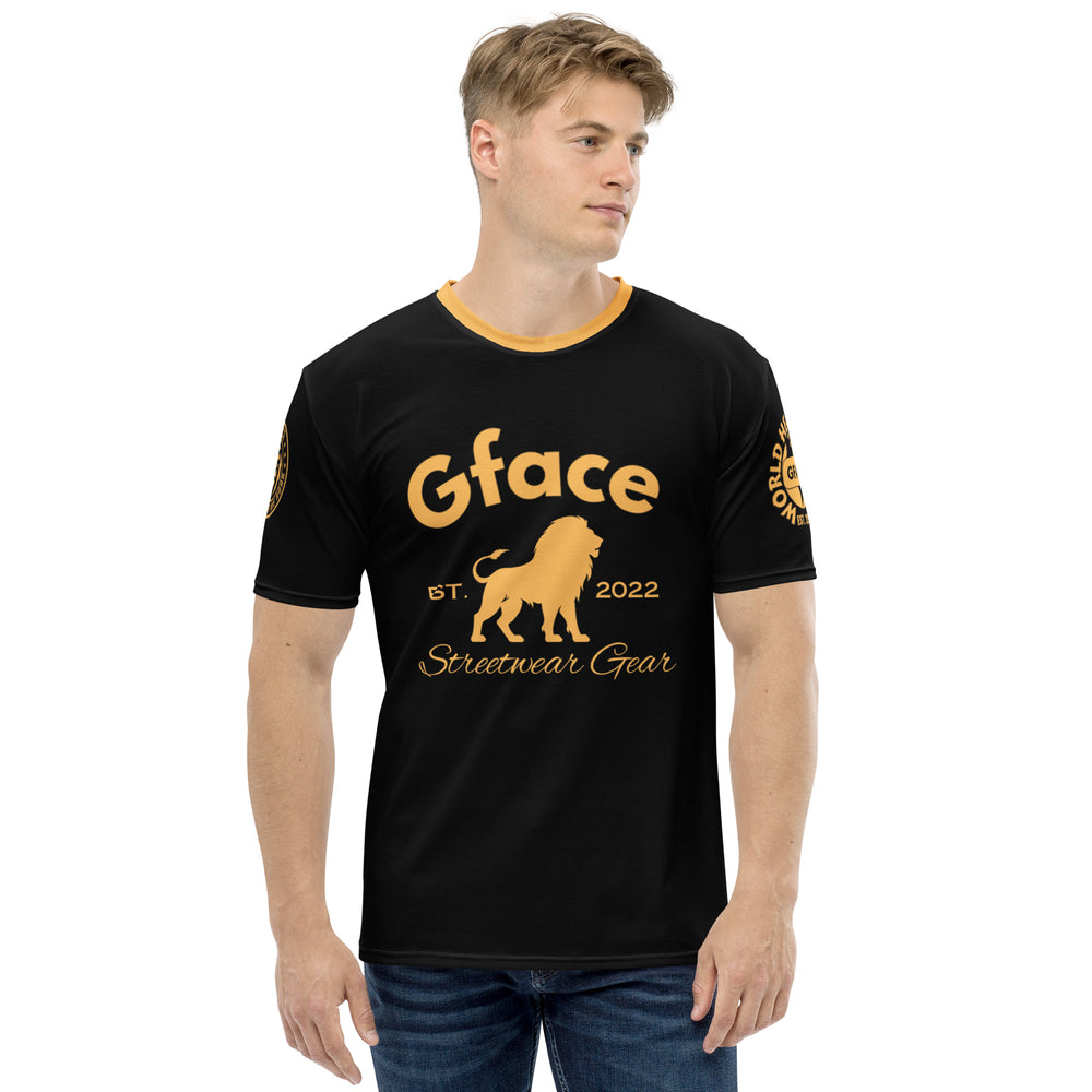 Gface Origional Men's t-shirt Gold logo