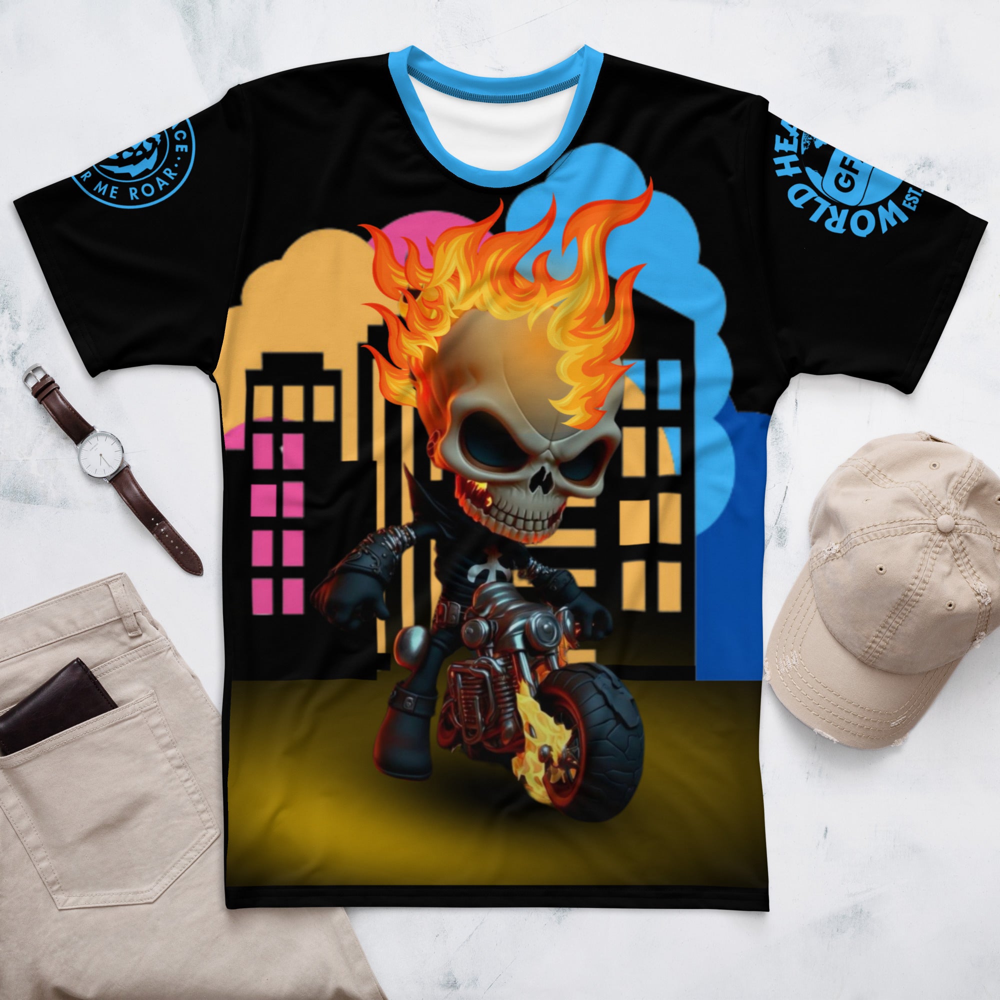 Men's t-shirt Gface Ghost Rider