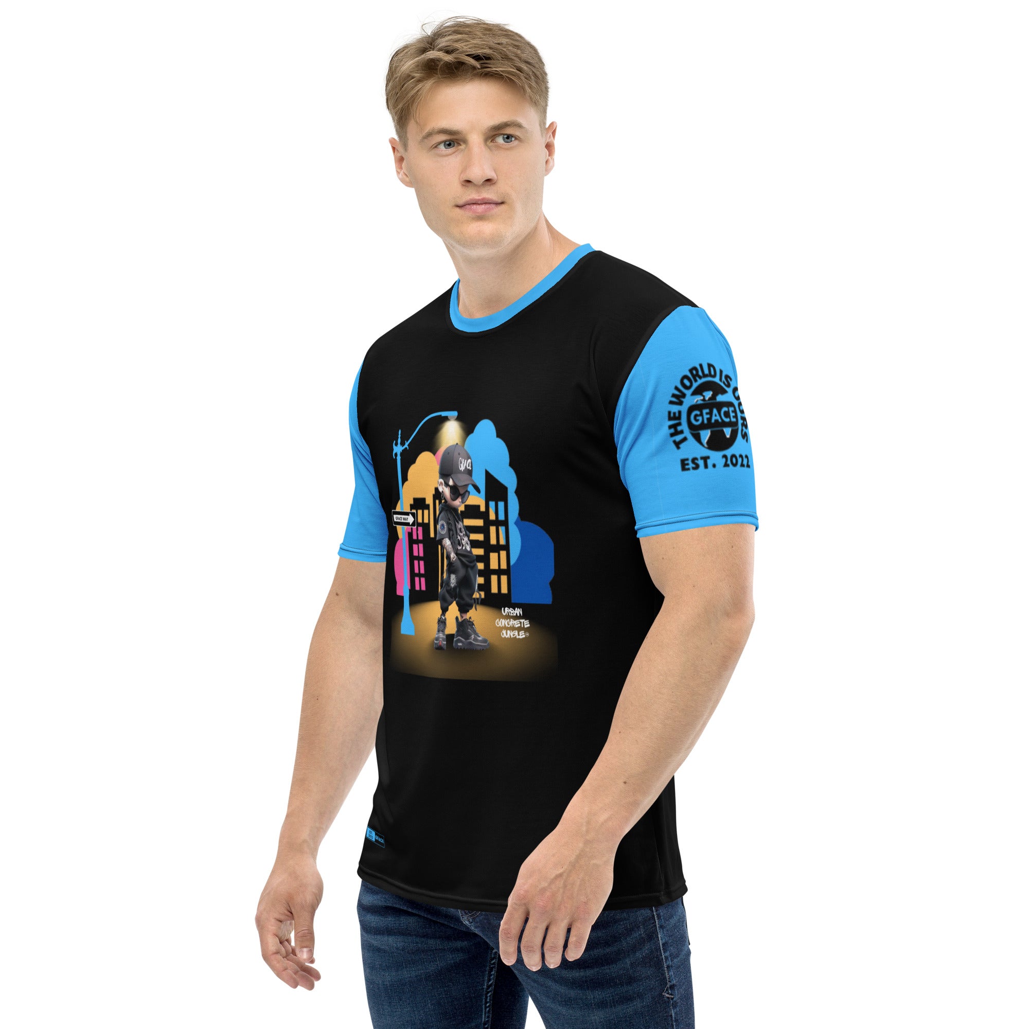 Men's t-shirt GFACE GUY Swagger Urban Concrete Jungle