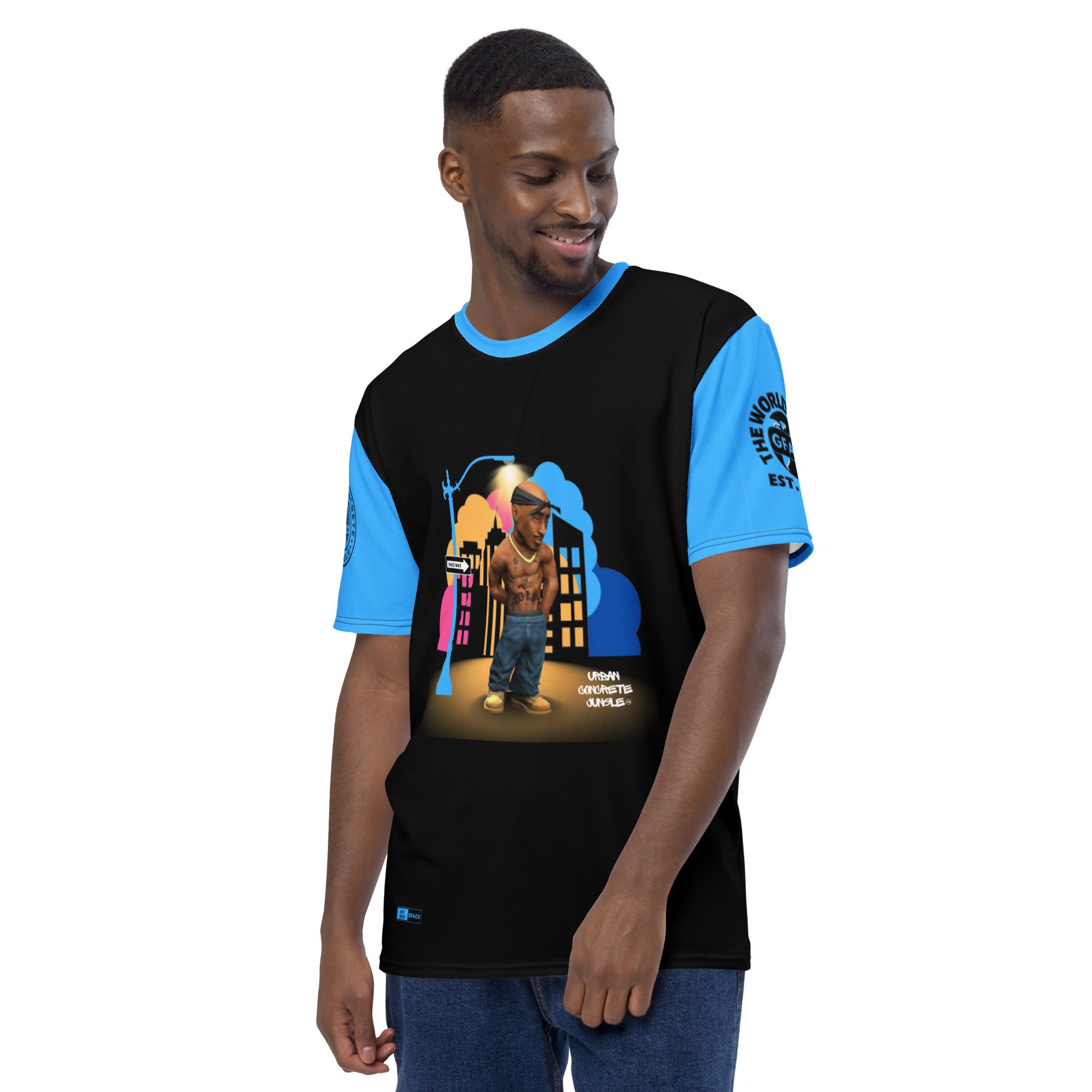 Men's t-shirt GFACE ICON 1 Urban Concrete Jungle