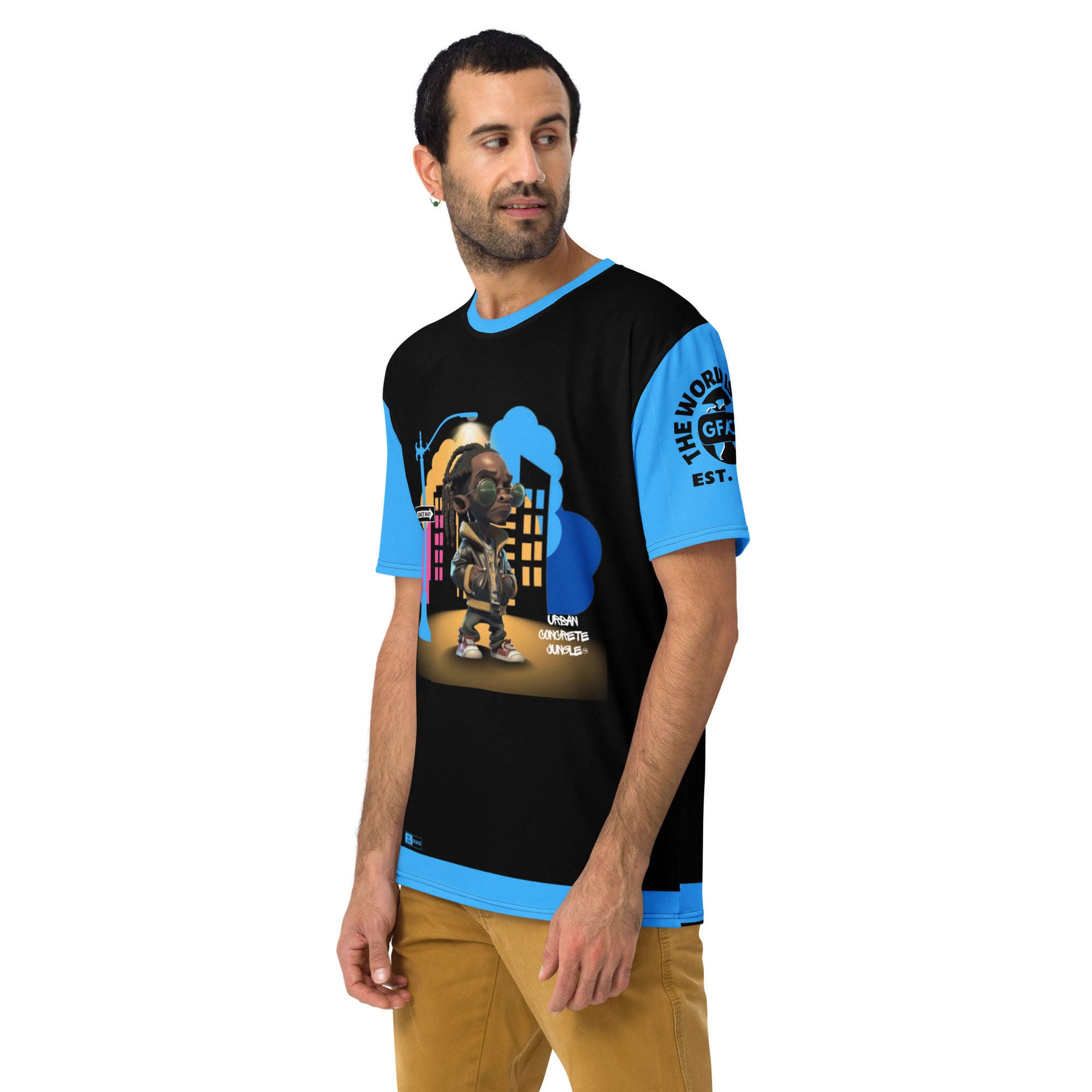 Men's t-shirt GFACE ICON 2 Urban Concrete Jungle