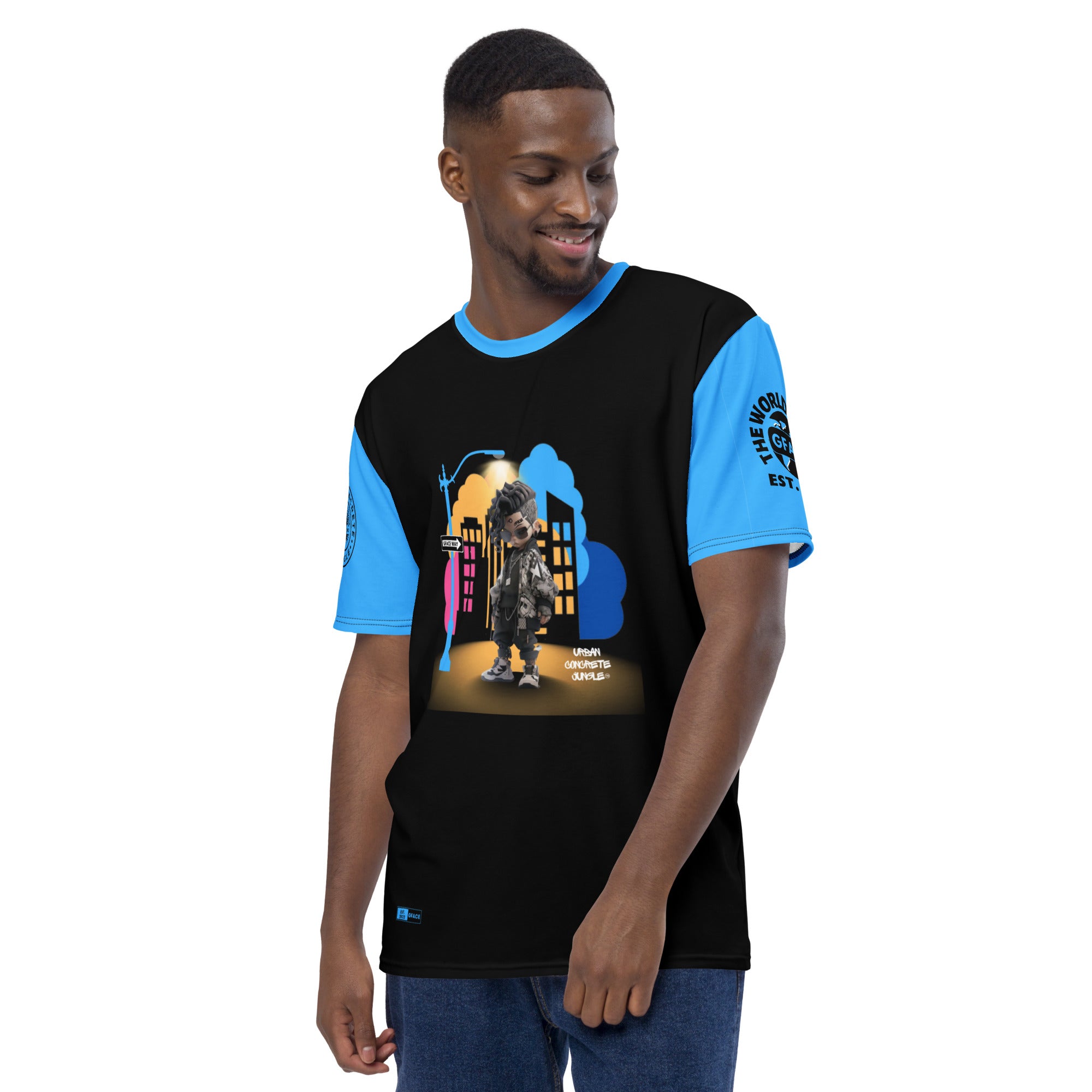 Men's t-shirt Gface Guy Chill Urban Concrete Jungle