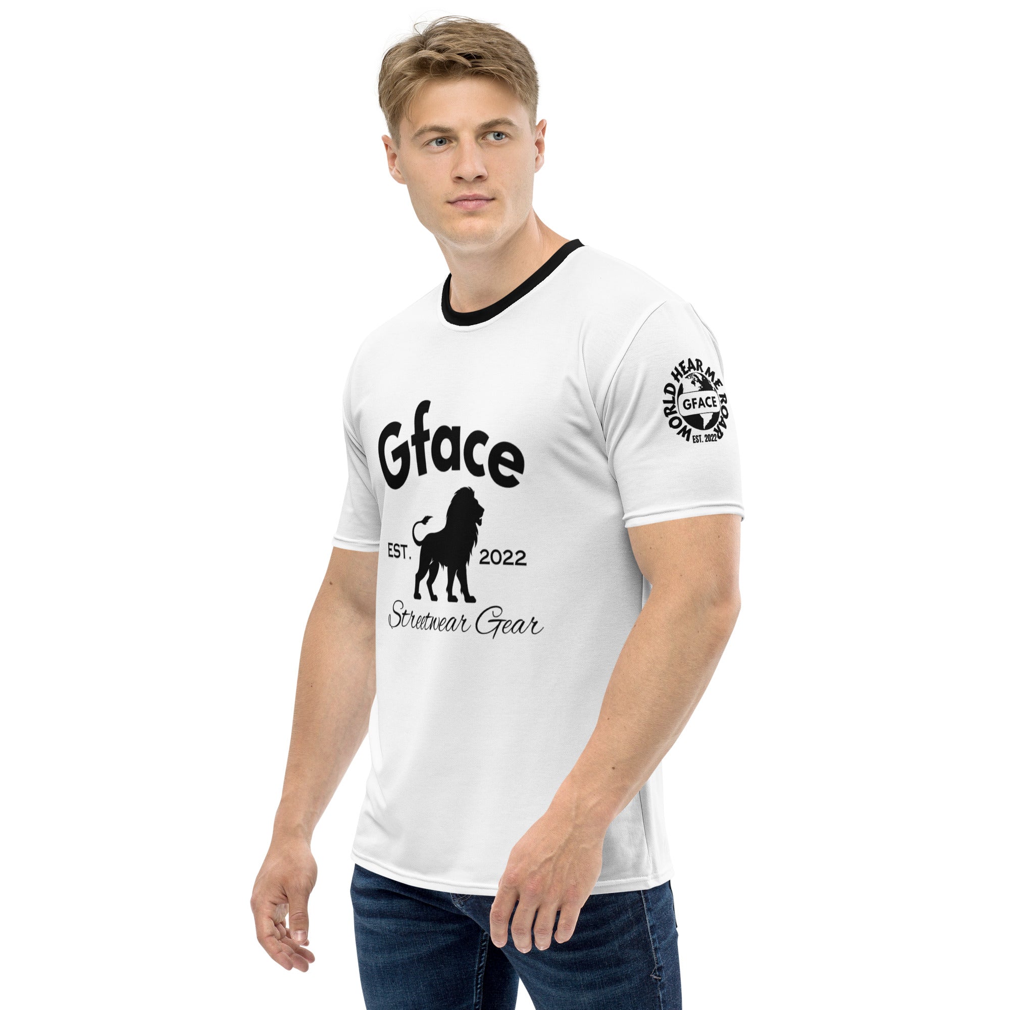 Gface Origional Men's t-shirt World Hear Me Roar