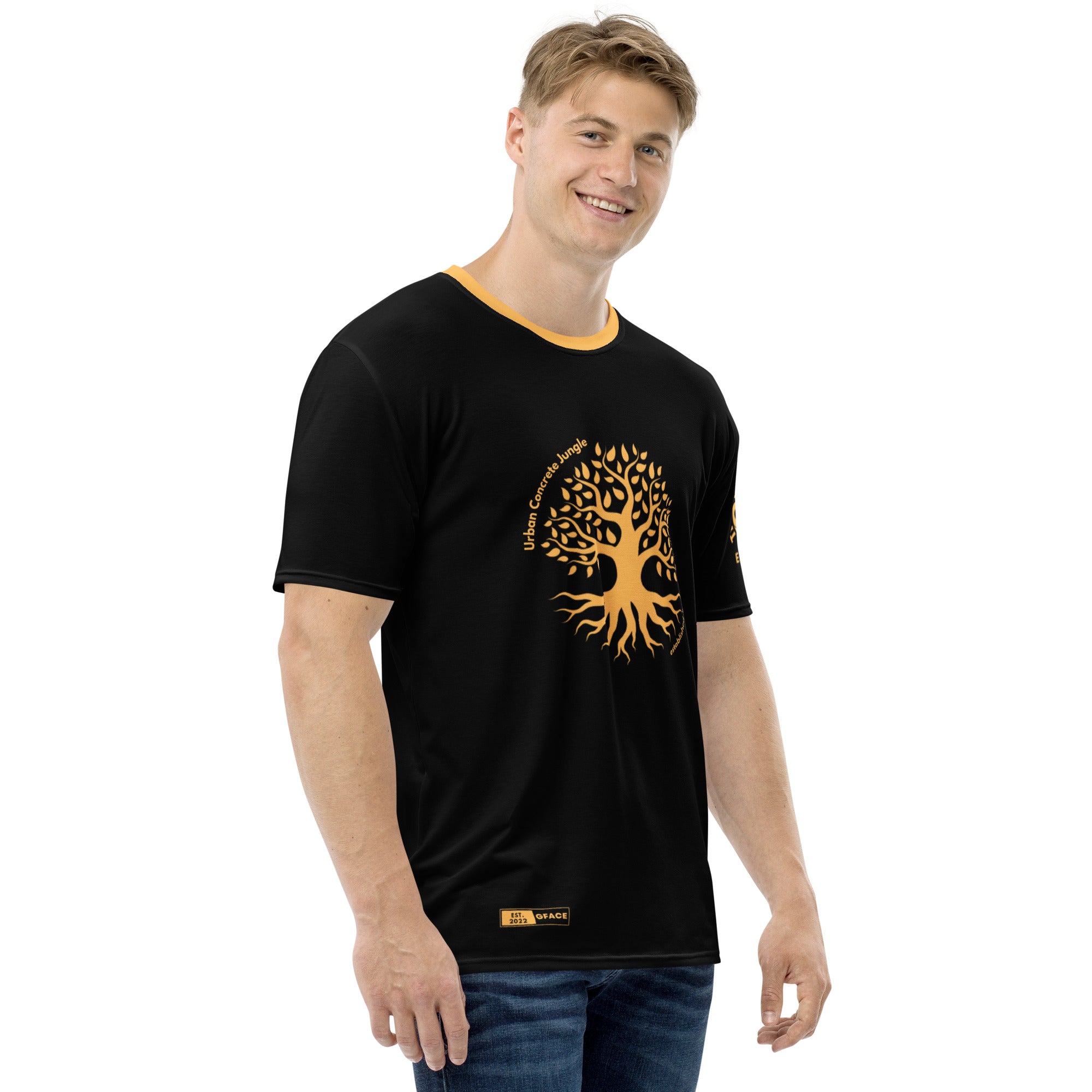 Men's t-shirt Gface Gold Urban Concrete Jungle