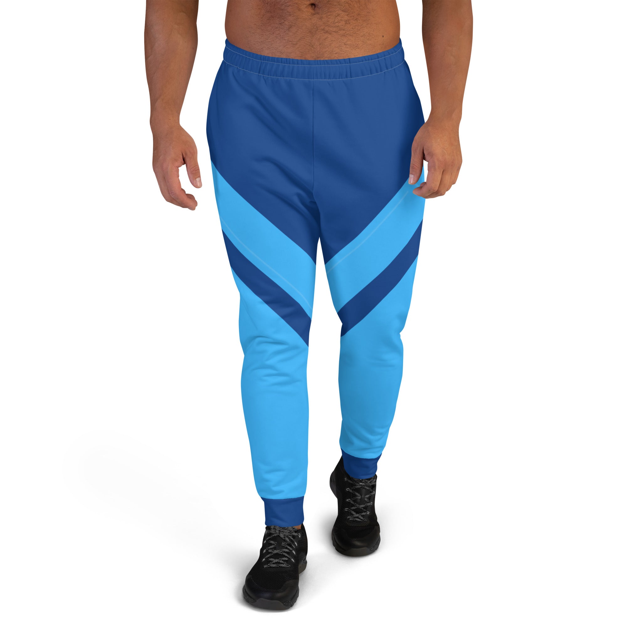 GFACE Men's 2-tone Blue Joggers elite