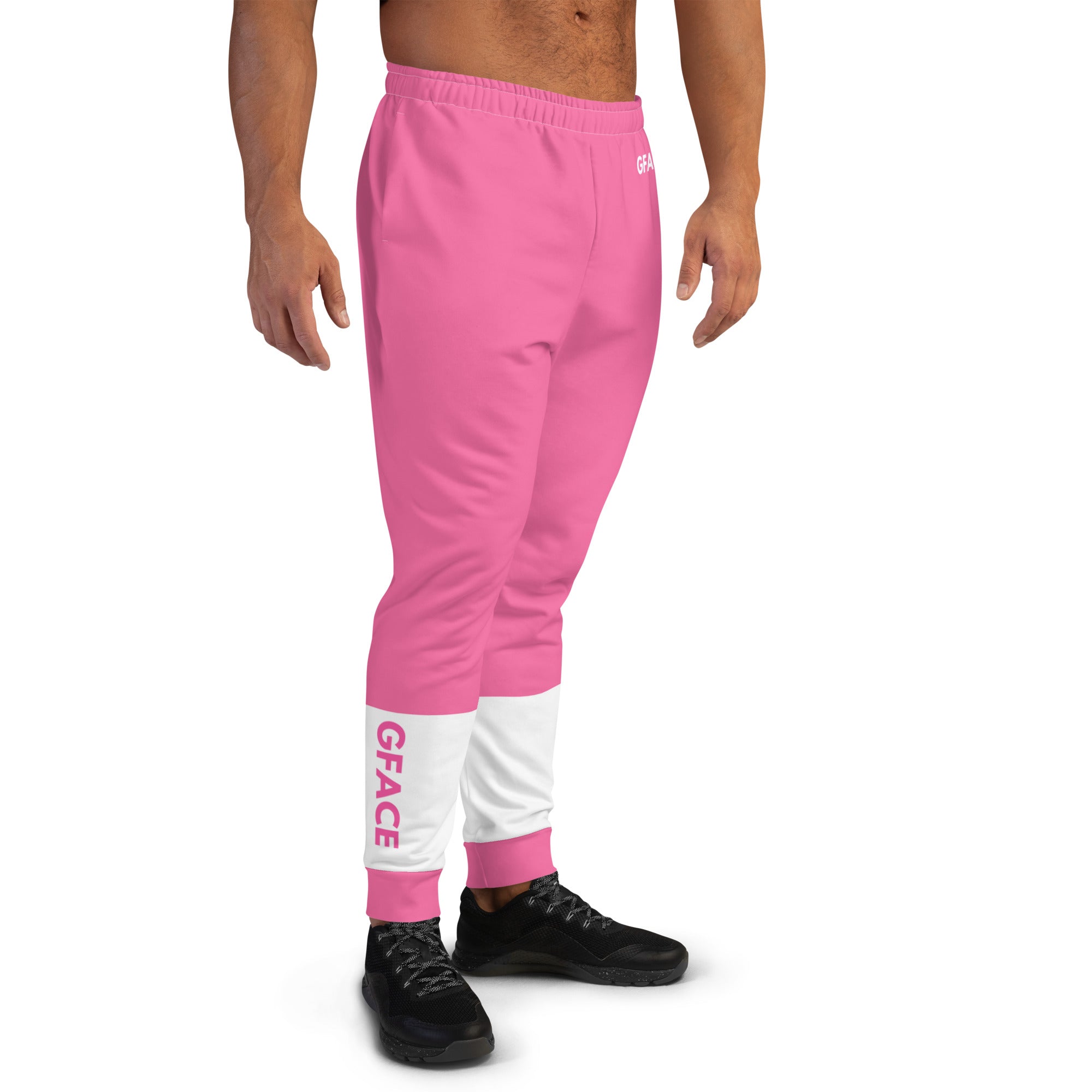 Men's Pink Joggers GFACE Swag Proof Gear