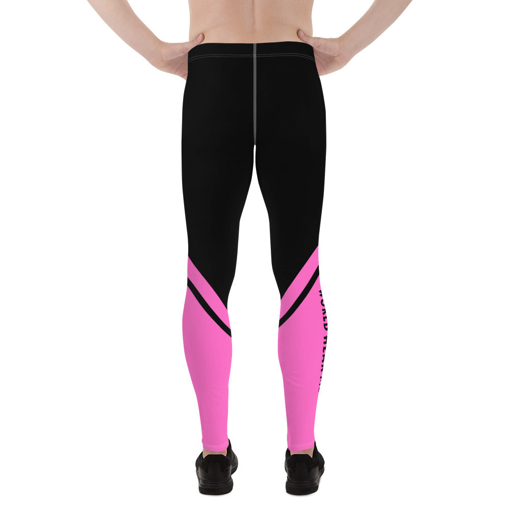 Gface 2-Tone Pink Men's Leggings