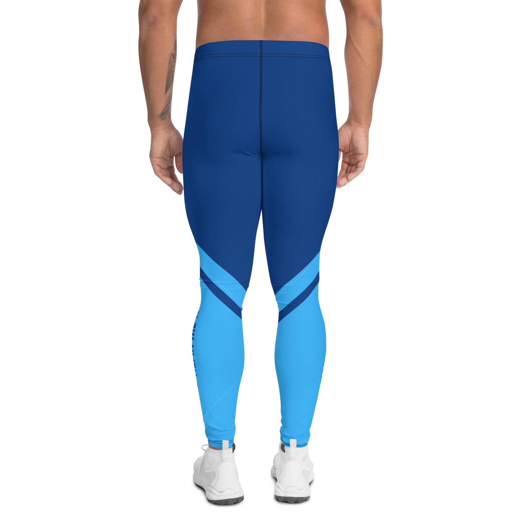 Men's Leggings Gface 2-Tone Blue