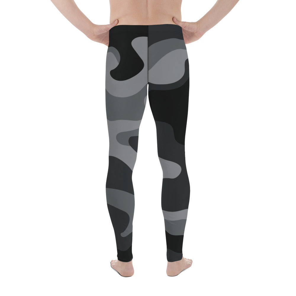 Gface Black Camo-Incognito Men's Leggings