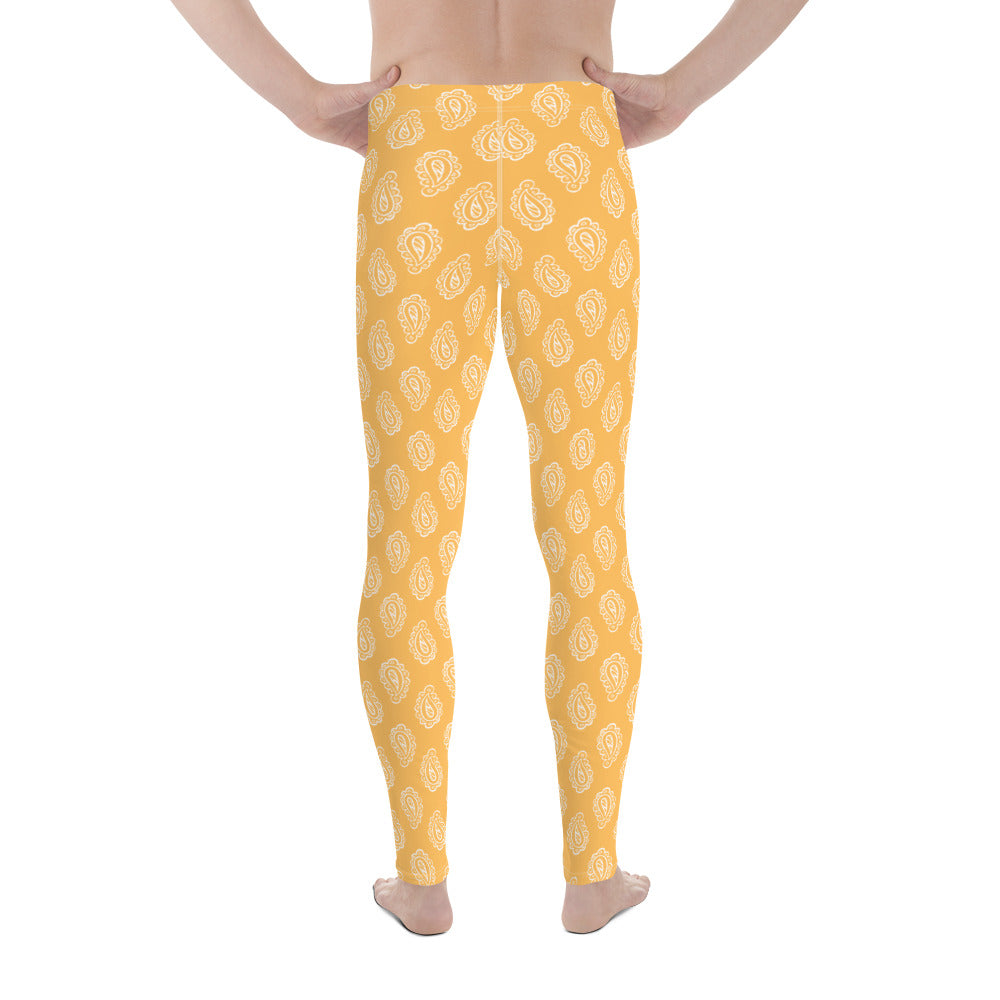 Gface Gold Bandana Men's Leggings