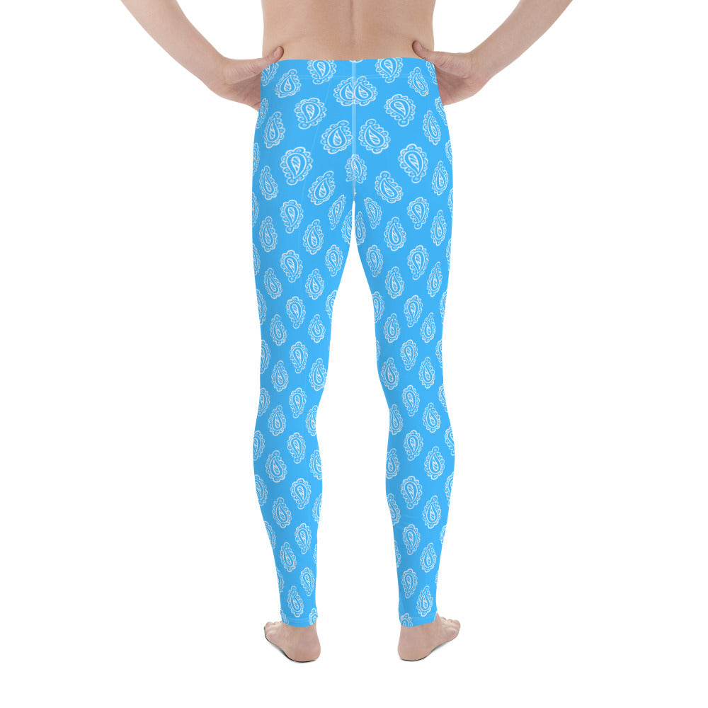 Gface Blue Bandana Men's Leggings