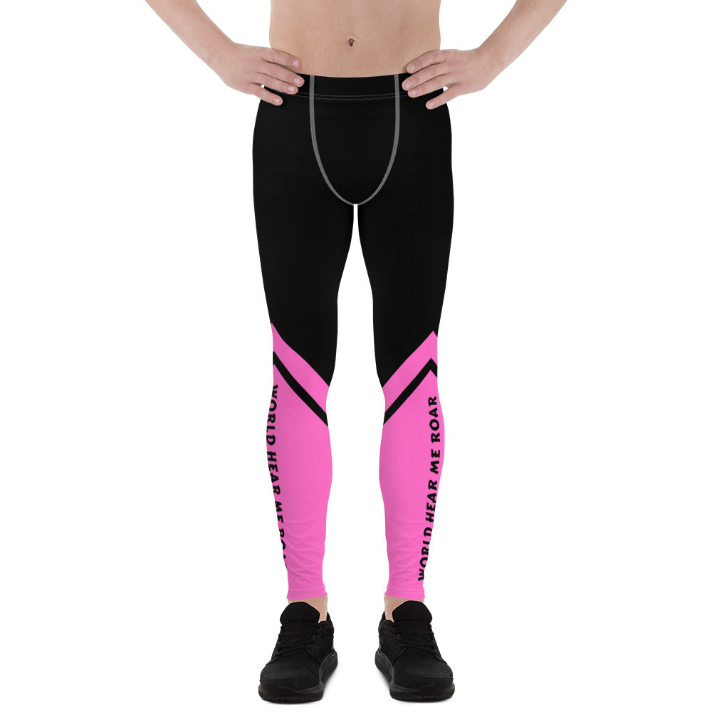 Gface 2-Tone Pink Men's Leggings