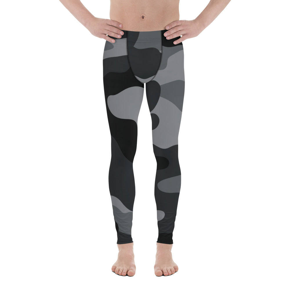 Gface Black Camo-Incognito Men's Leggings