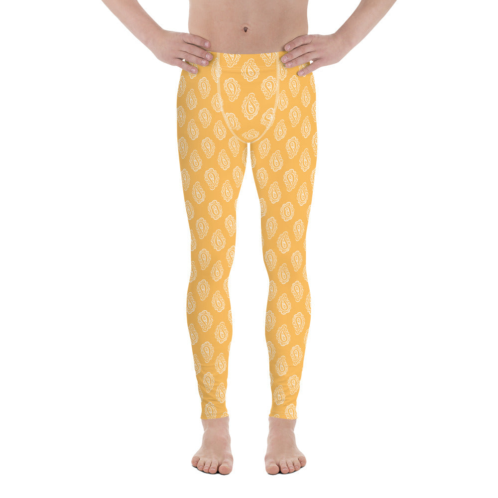 Gface Gold Bandana Men's Leggings