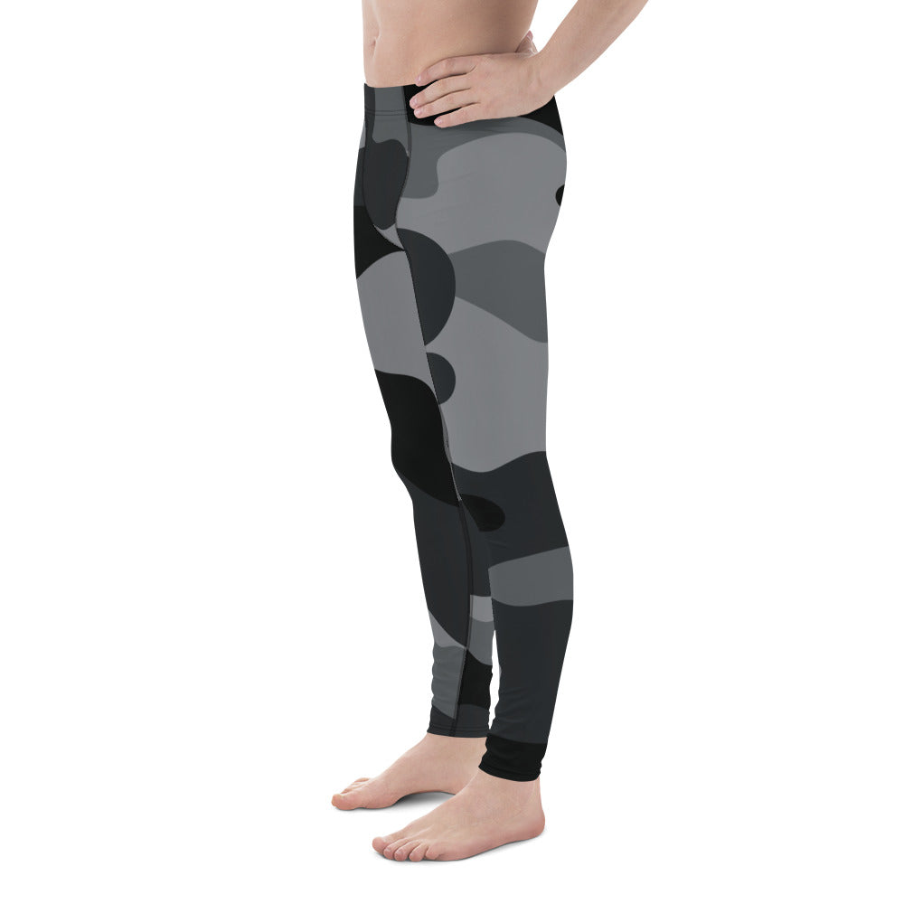 Gface Black Camo-Incognito Men's Leggings